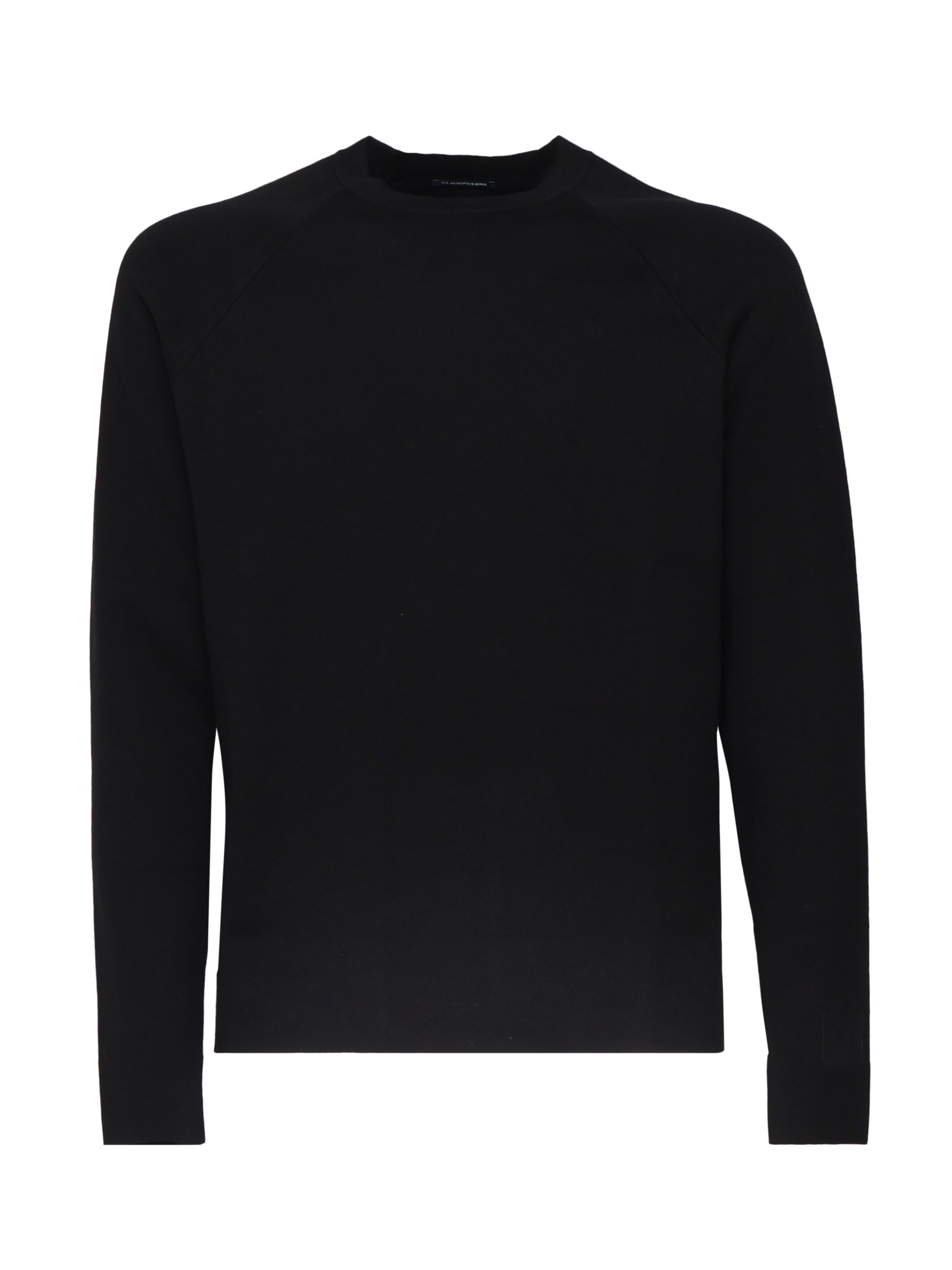 Shop C.p. Company Metropolis Sweater In Cotton In Black