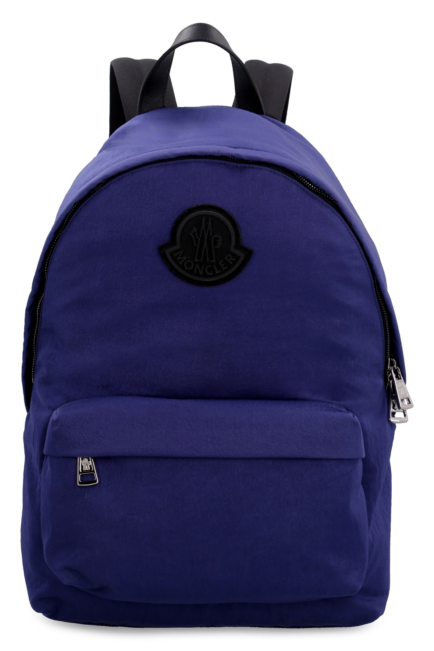 Moncler Pierrick Leather Details Nylon Backpack