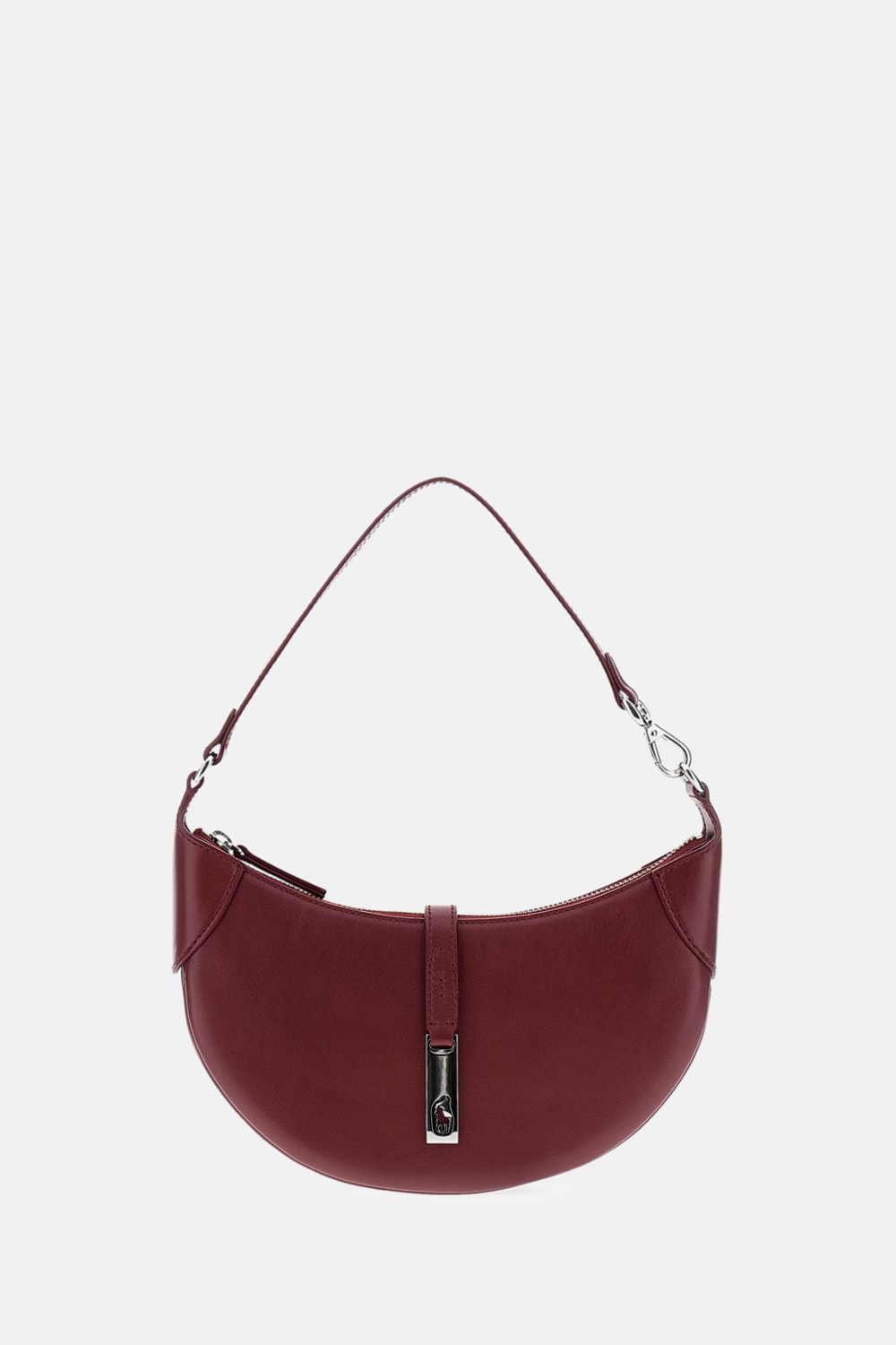 Polo Ralph Lauren Polo Id Leather Shoulder Bag In Red