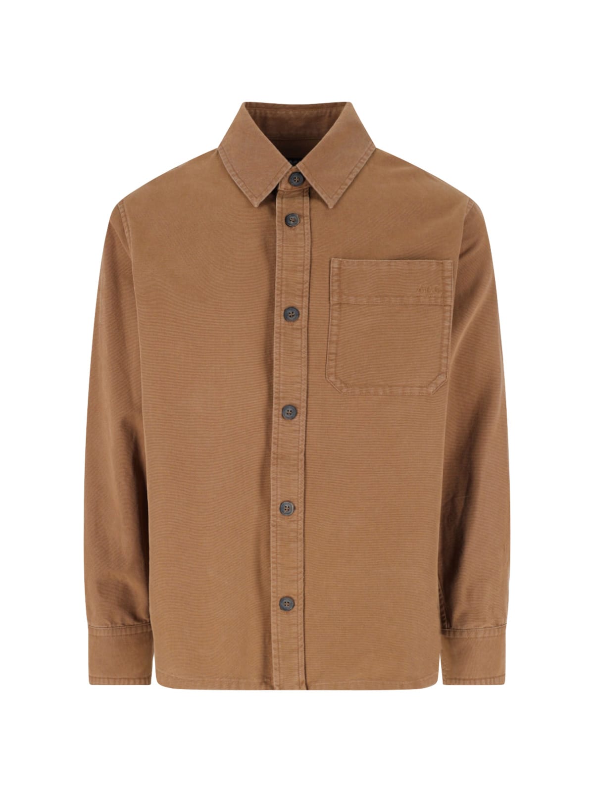 A. P.C. basile Brodée Poitrine Shirt Jacket