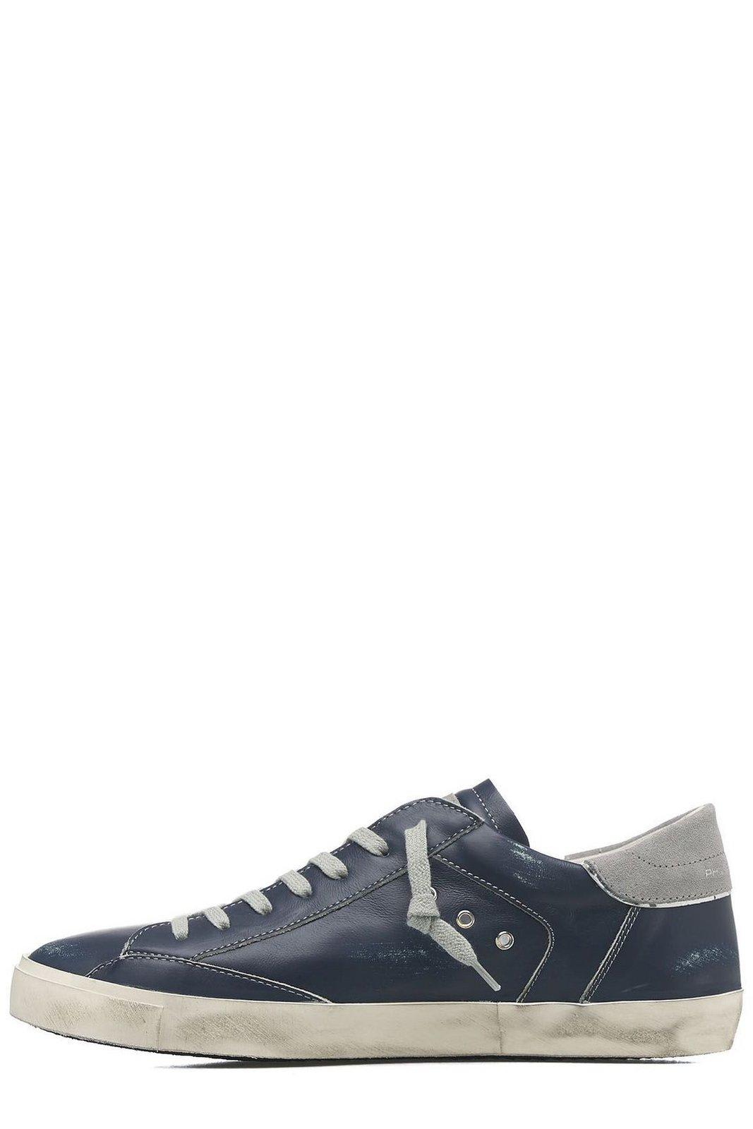 PHILIPPE MODEL PRSX LACE-UP SNEAKERS 