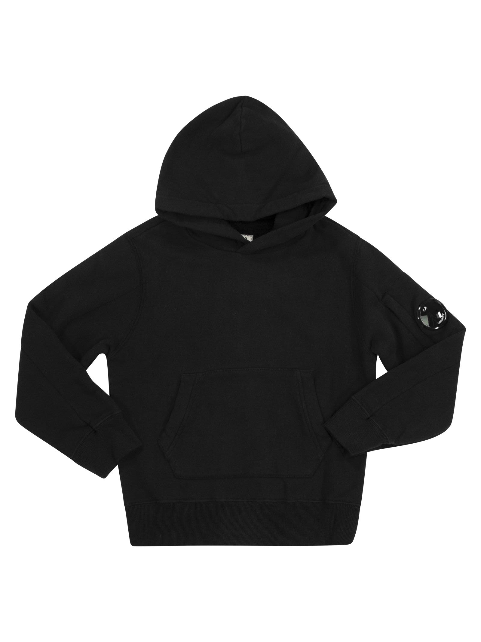 Shop C.p. Company U16 Basic - Hoodie In Black