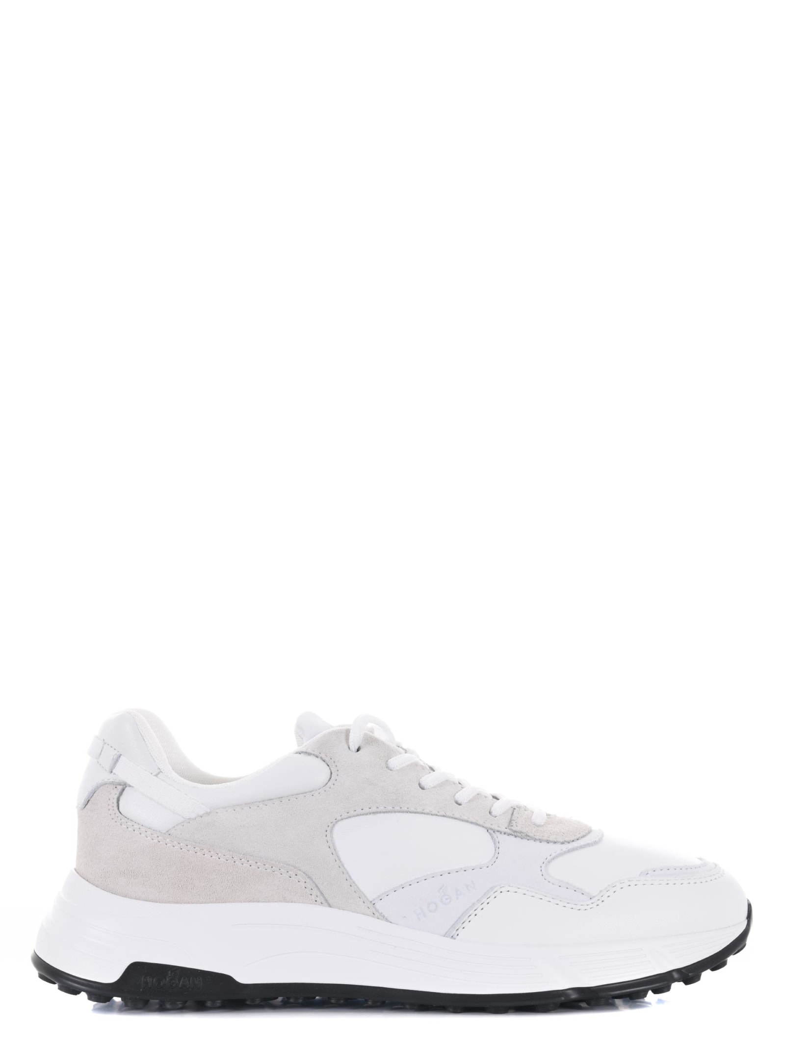 Hogan Sneakers In Bianco/ghiaccio