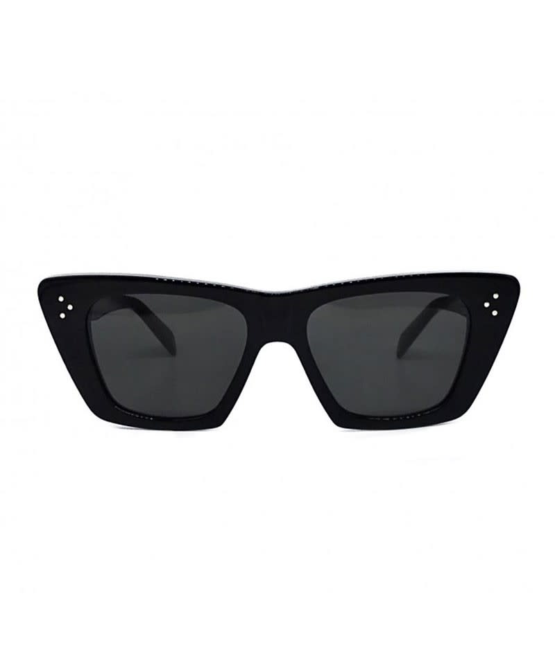 Shop Celine Sunglasses In Nero/grigio