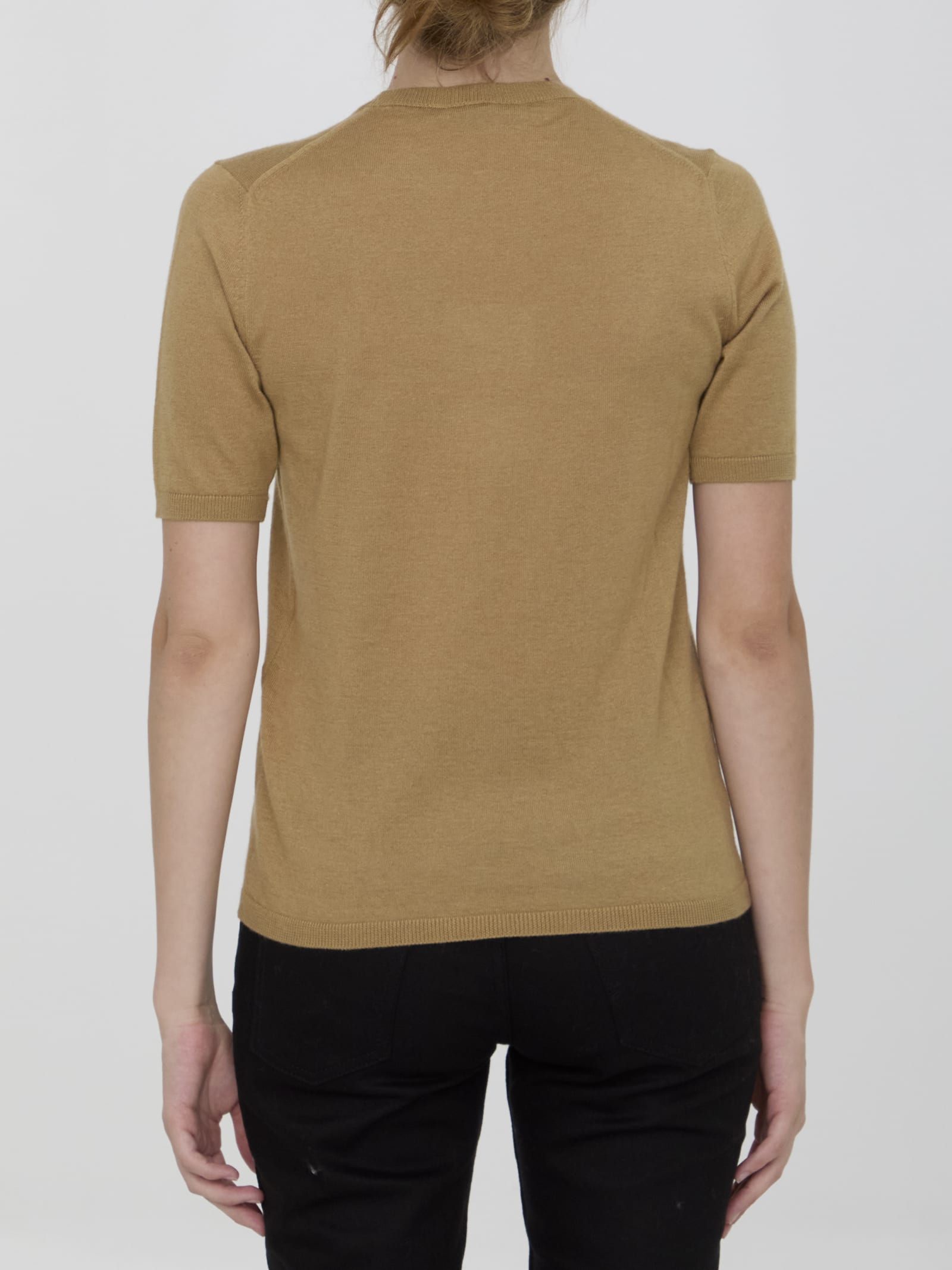 Shop Max Mara Warren Jumper In Beige