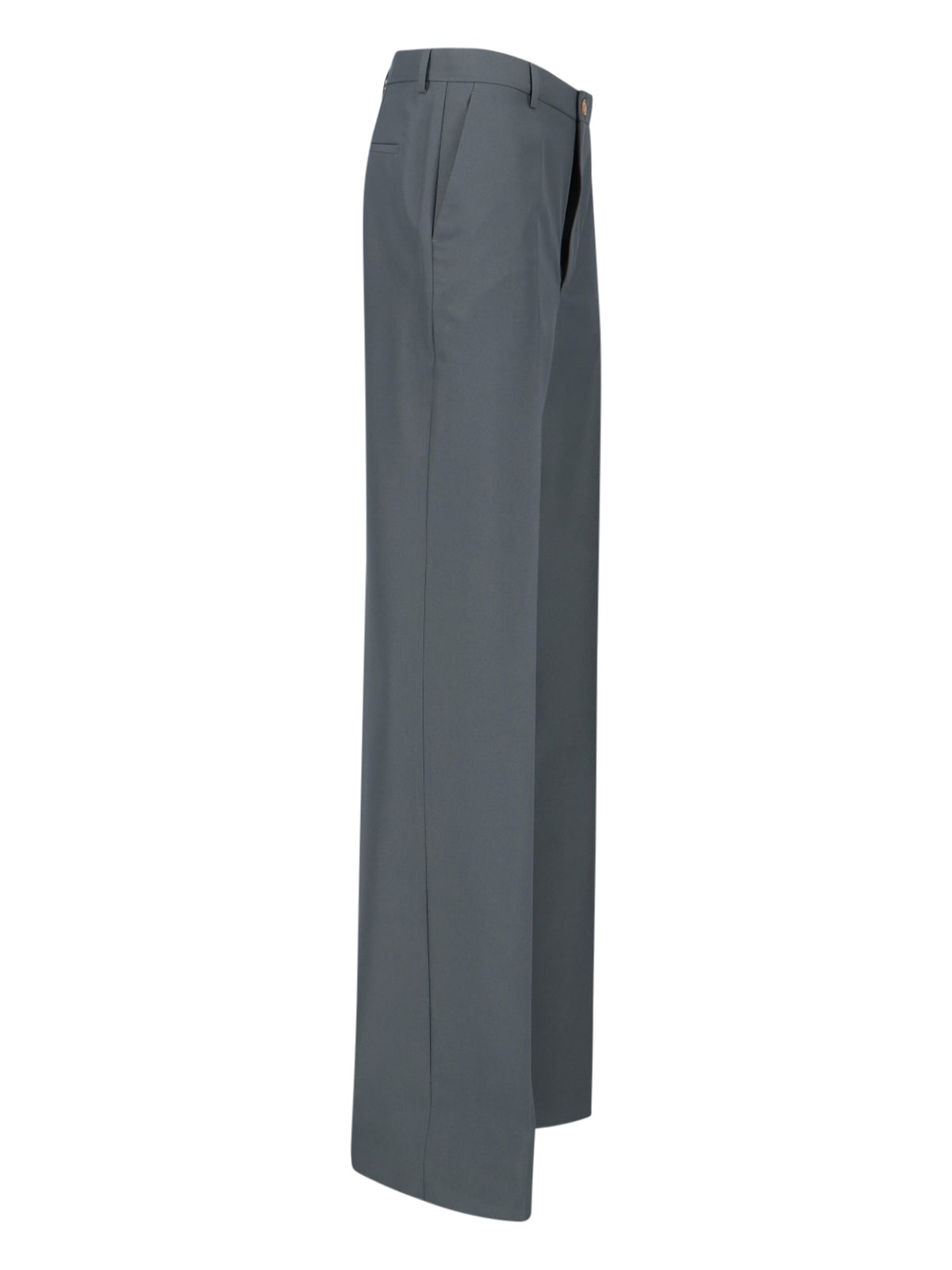 Gucci Women Technical Panama Pants In Blue