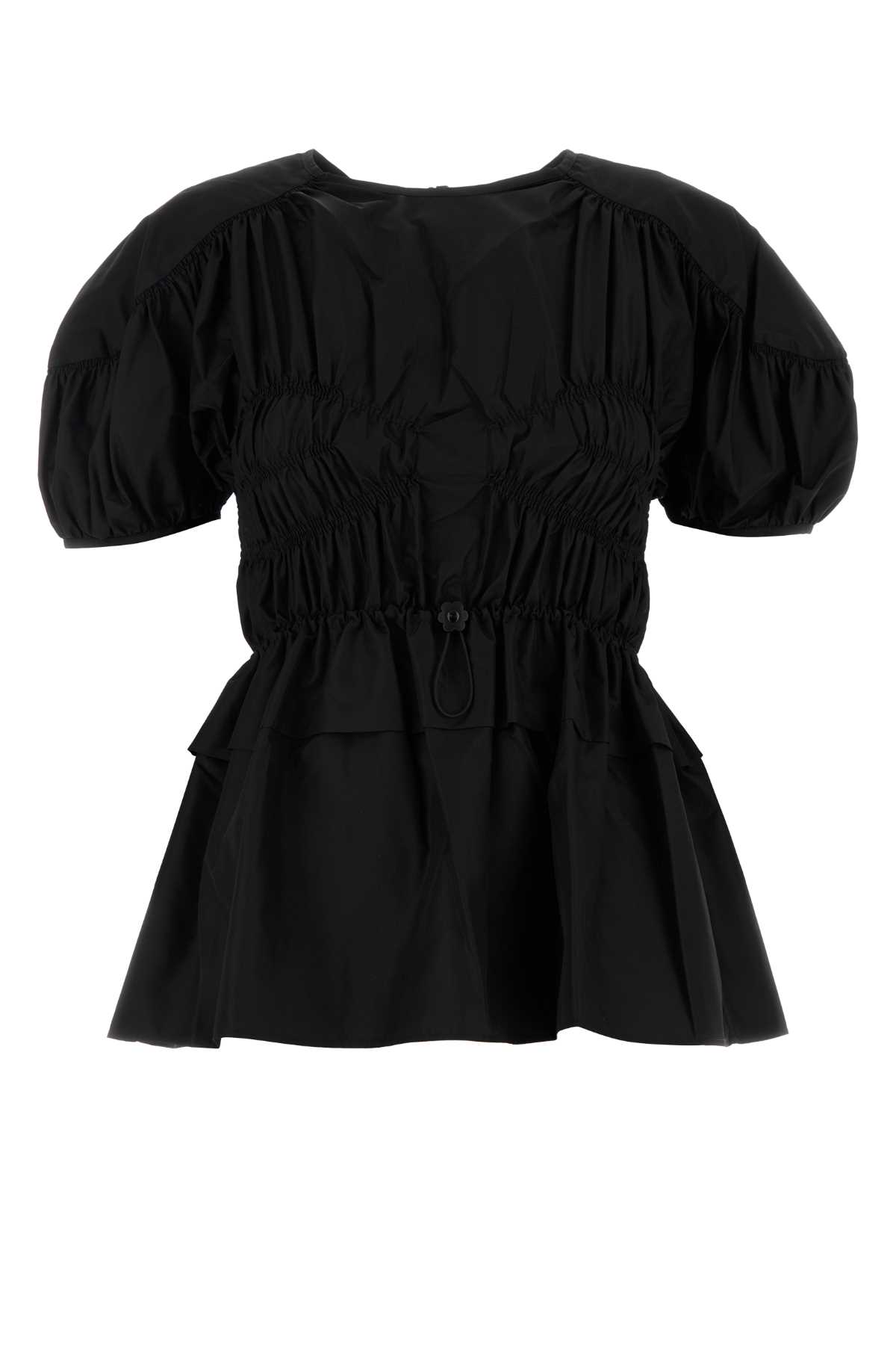 Black Tech Fabric Brooklyn Top