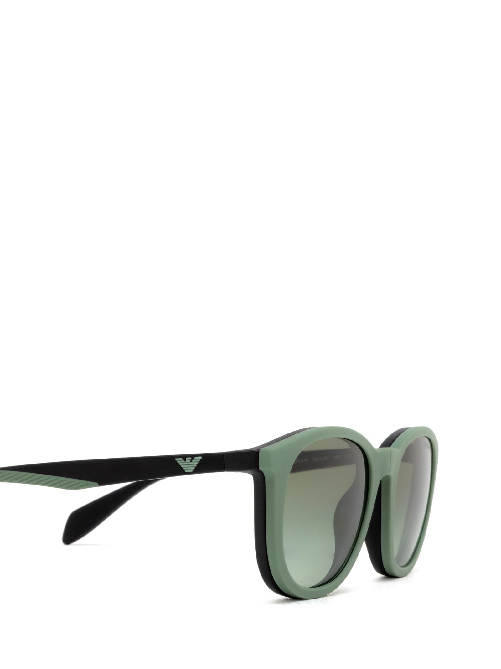 Emporio Armani Ea4211 Matte Blue Sunglasses In 50011w