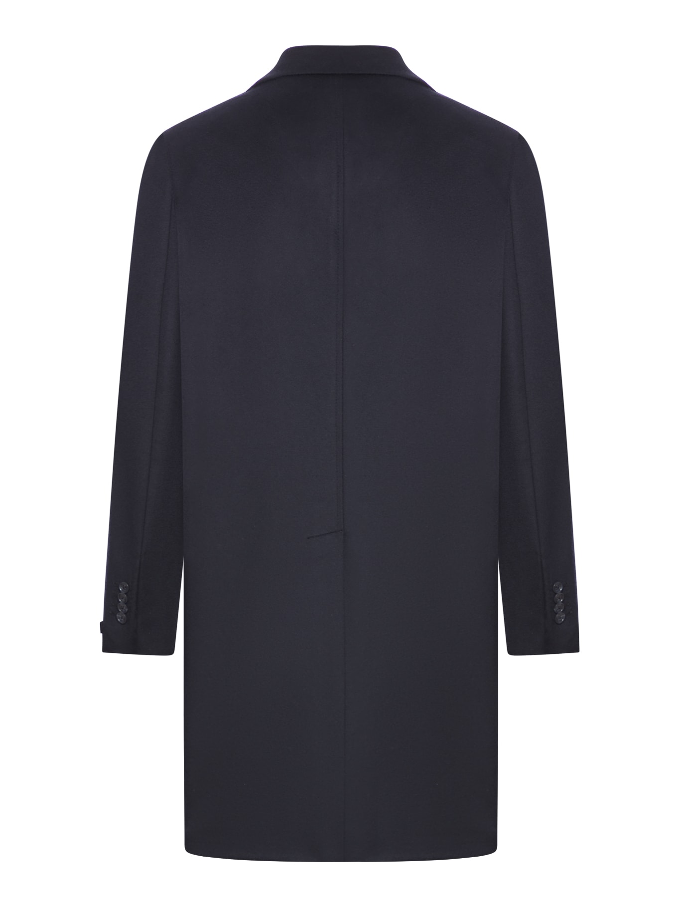 Shop Tagliatore Coat Sfoderato Bruce In Medium Blue