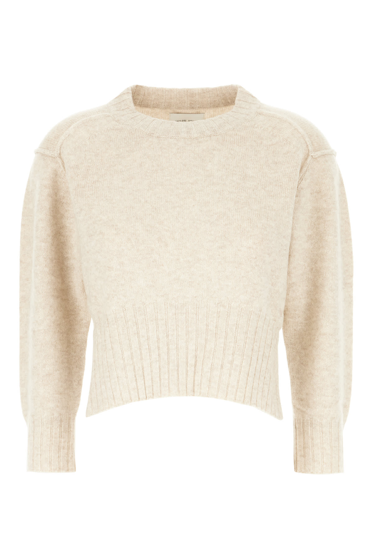 Loulou Studio Beige Cashmere Lian Sweater In Neutral