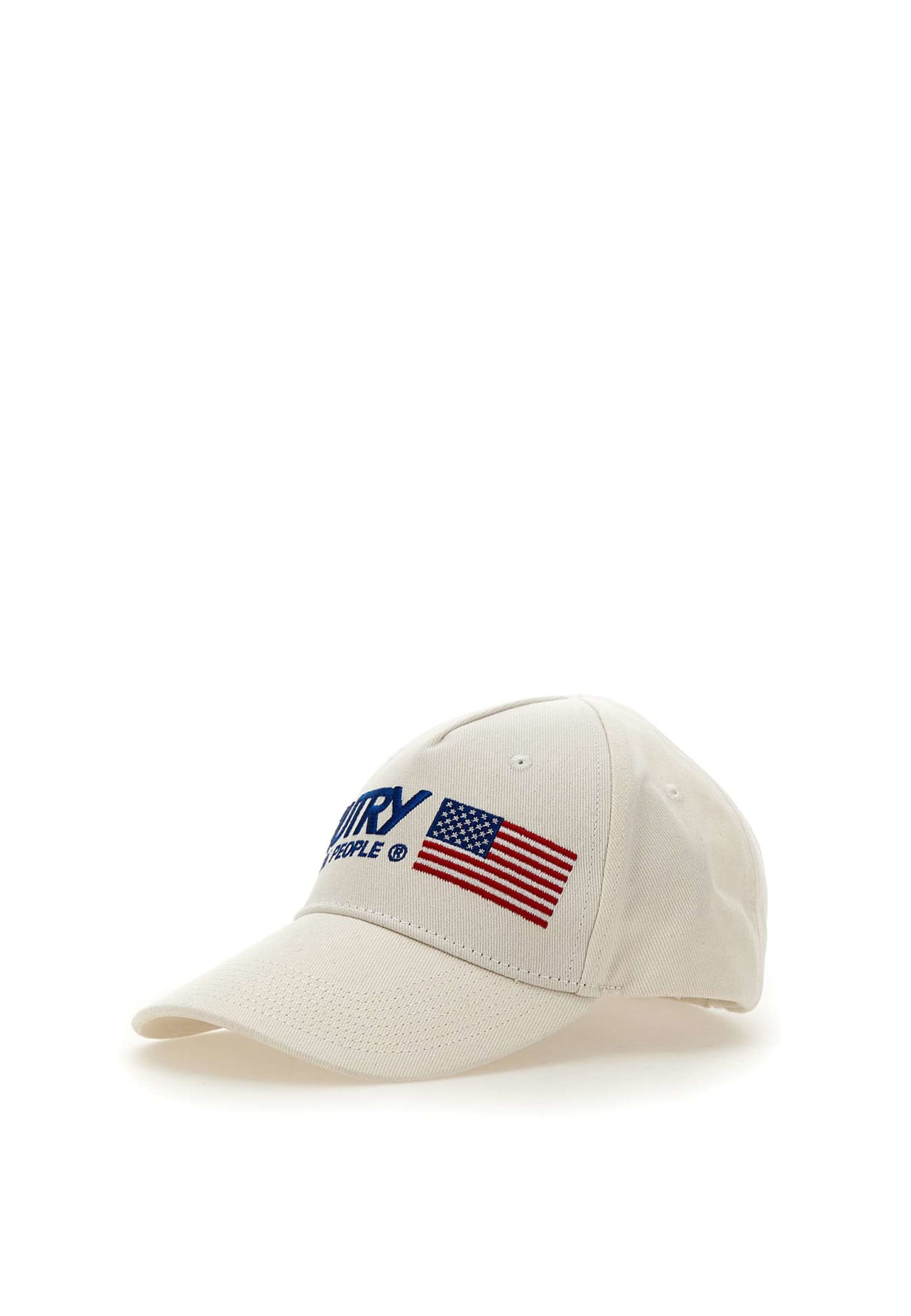 Autry Iconic Action Baseball Cap Hat In White