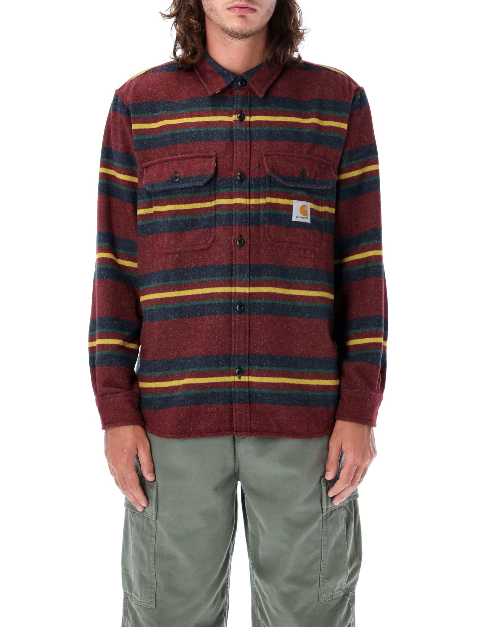 Oregon Stripe Shirt Jacket