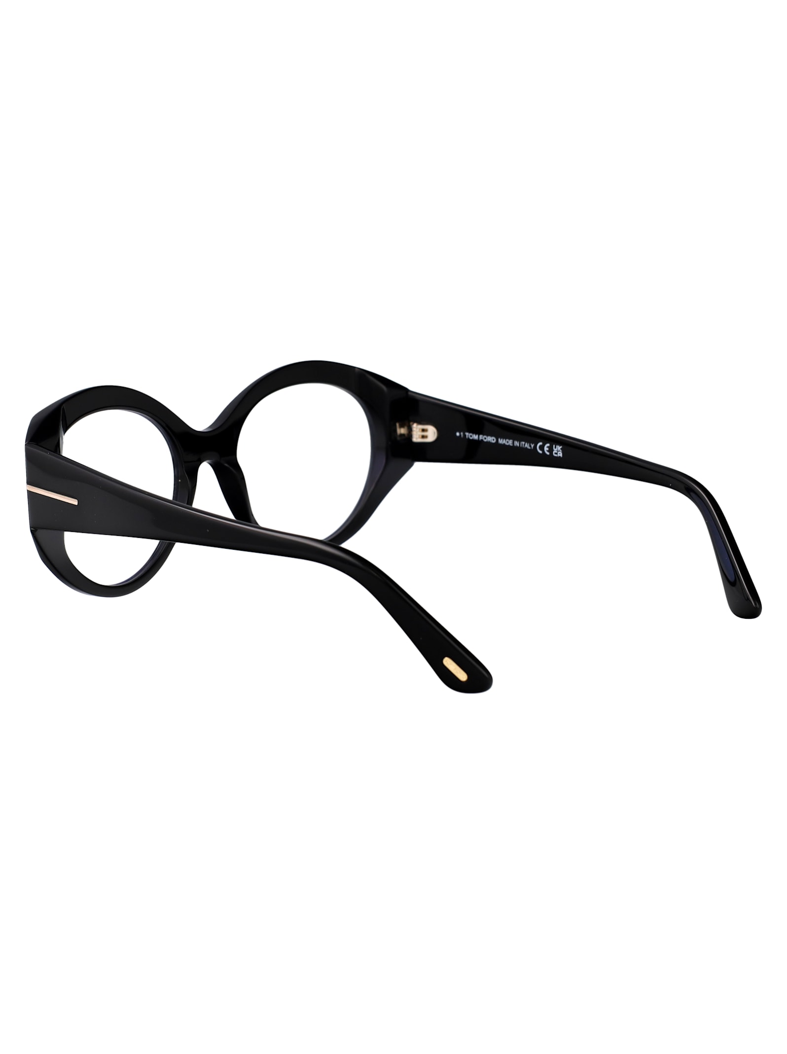 Tom Ford Ft5950-b Glasses In 001 Nero Lucido