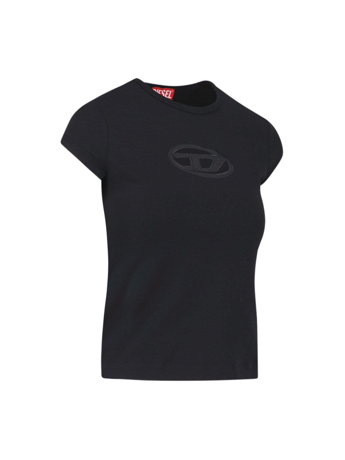 Shop Diesel T-angie T-shirt In Black