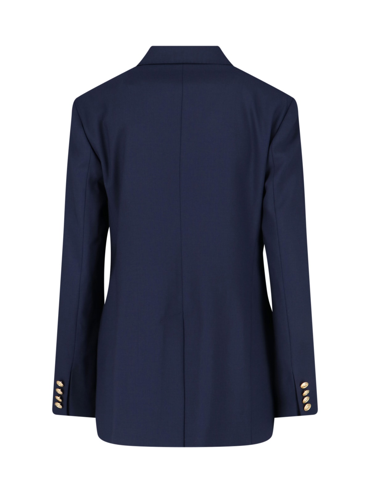 Polo Ralph Lauren Double-breasted Notched Blazer In Black