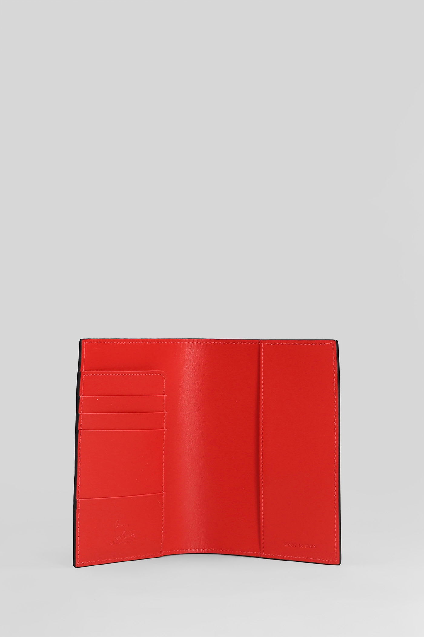 Christian Louboutin Funky Wallet In Black Leather In Black