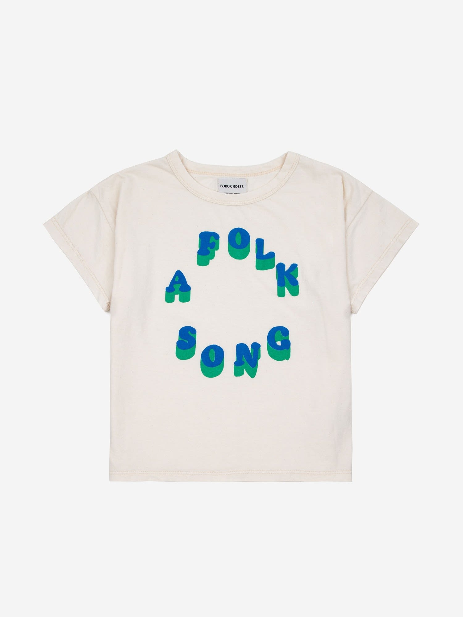 Bobo Choses White T-shirt For Kids With Print