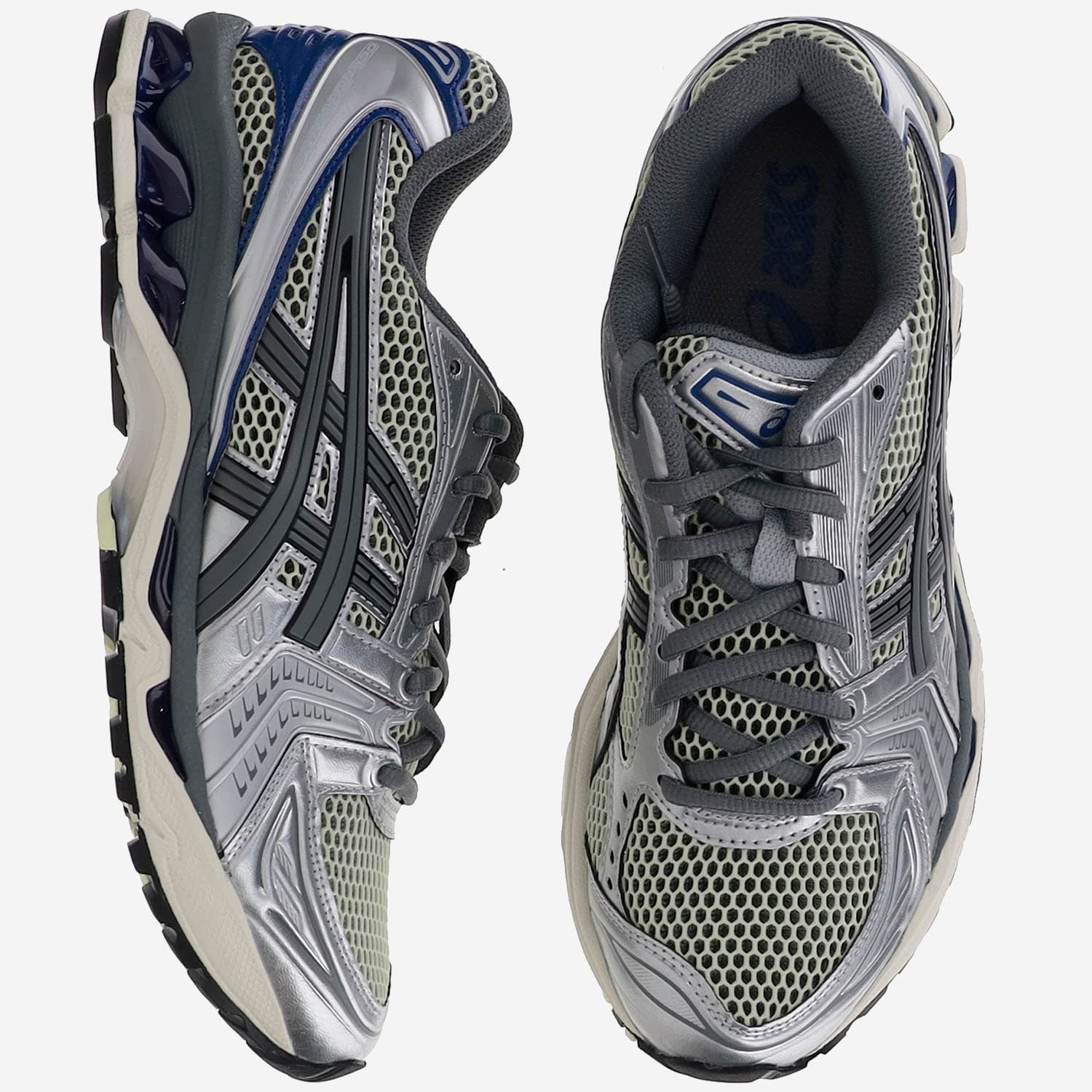 Asics Gel-kayano 14 Mesh Low-top Sneakers In Blue