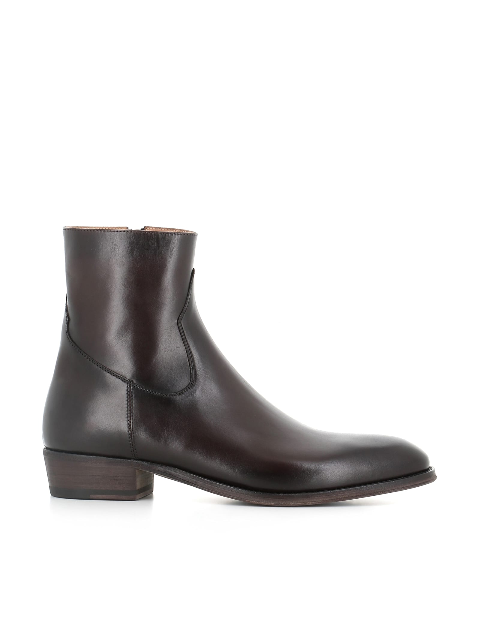 Alberto Fasciani Ankle Boot Jason 94022 In Mahogany