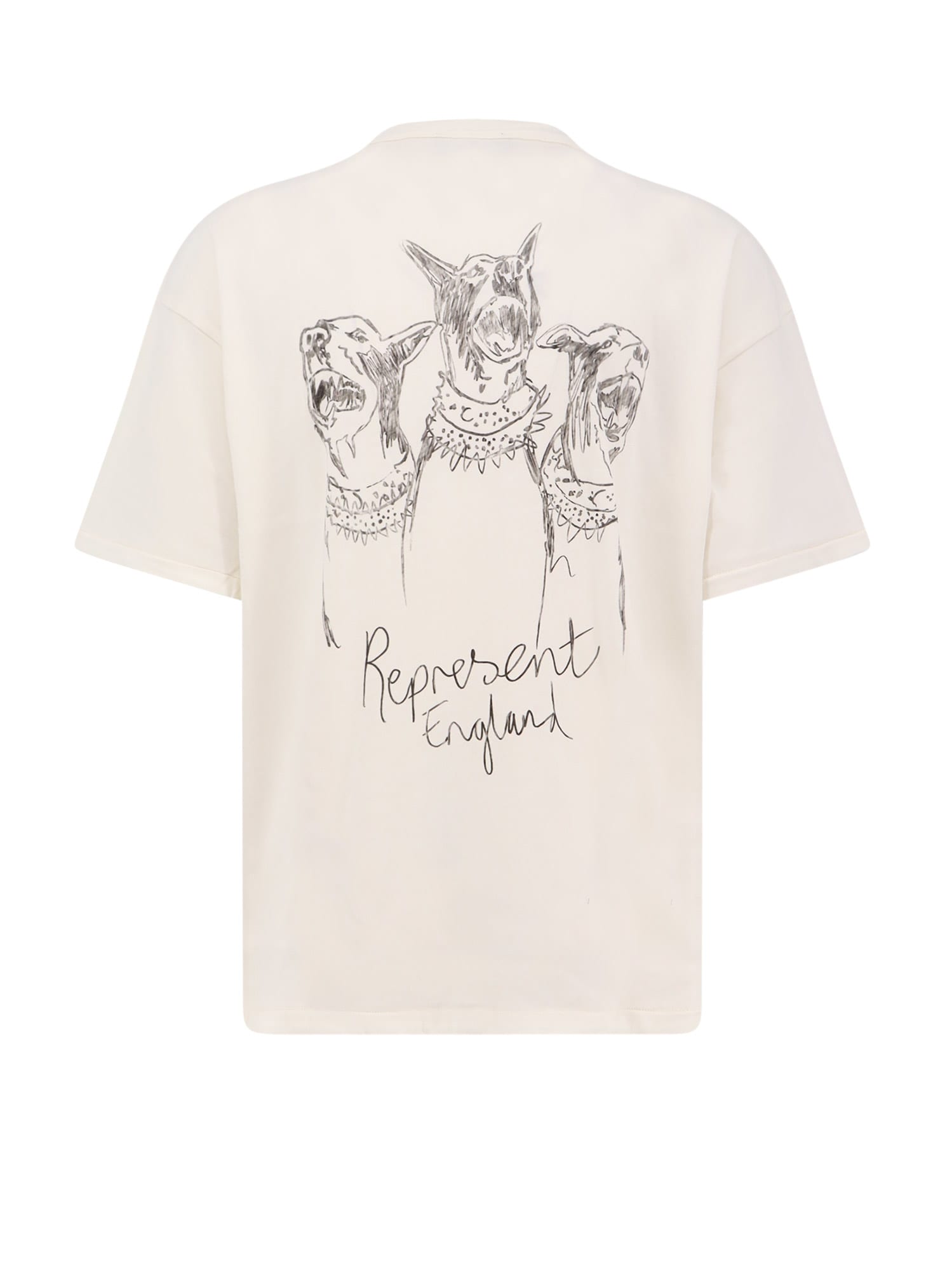 Represent Cotton T-shirt In Neutral