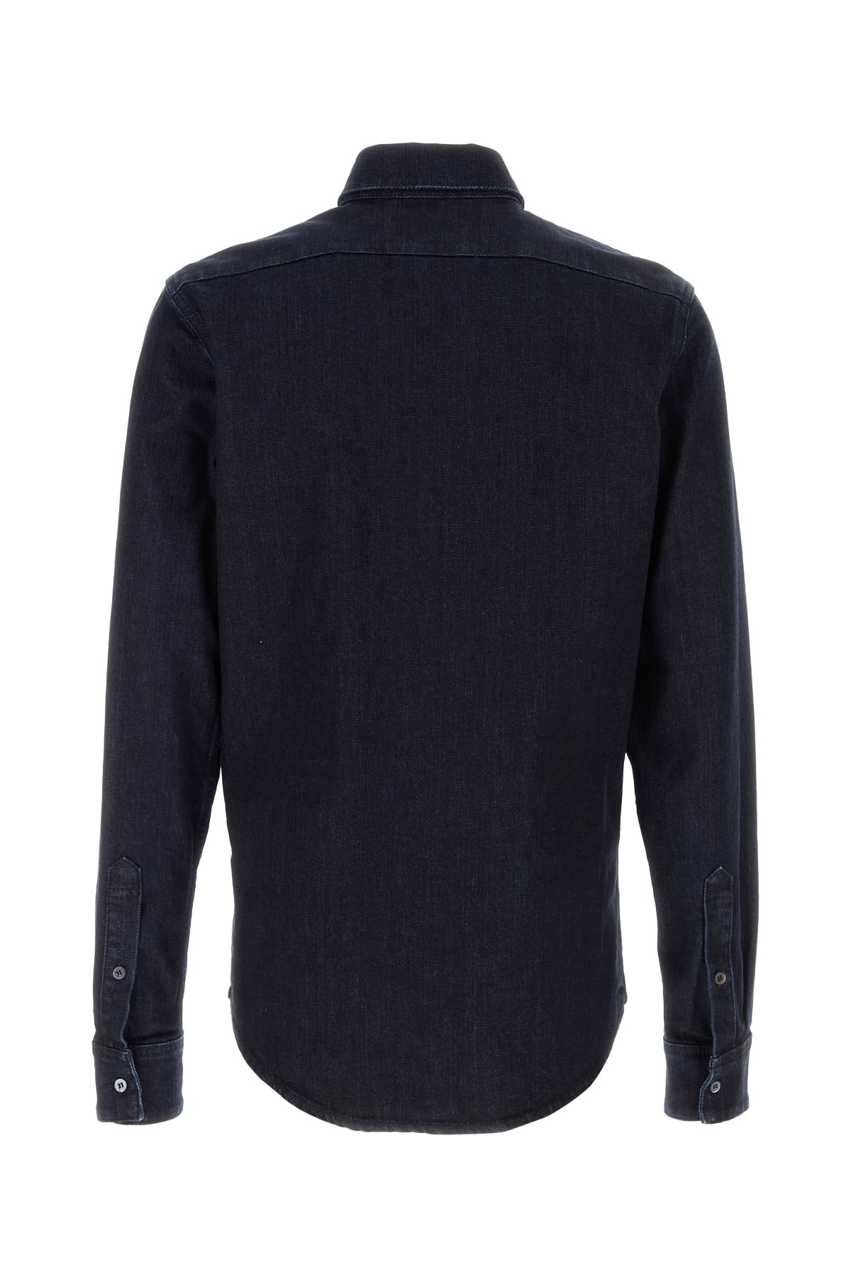 Shop Bally Shirt In Darkbluewash