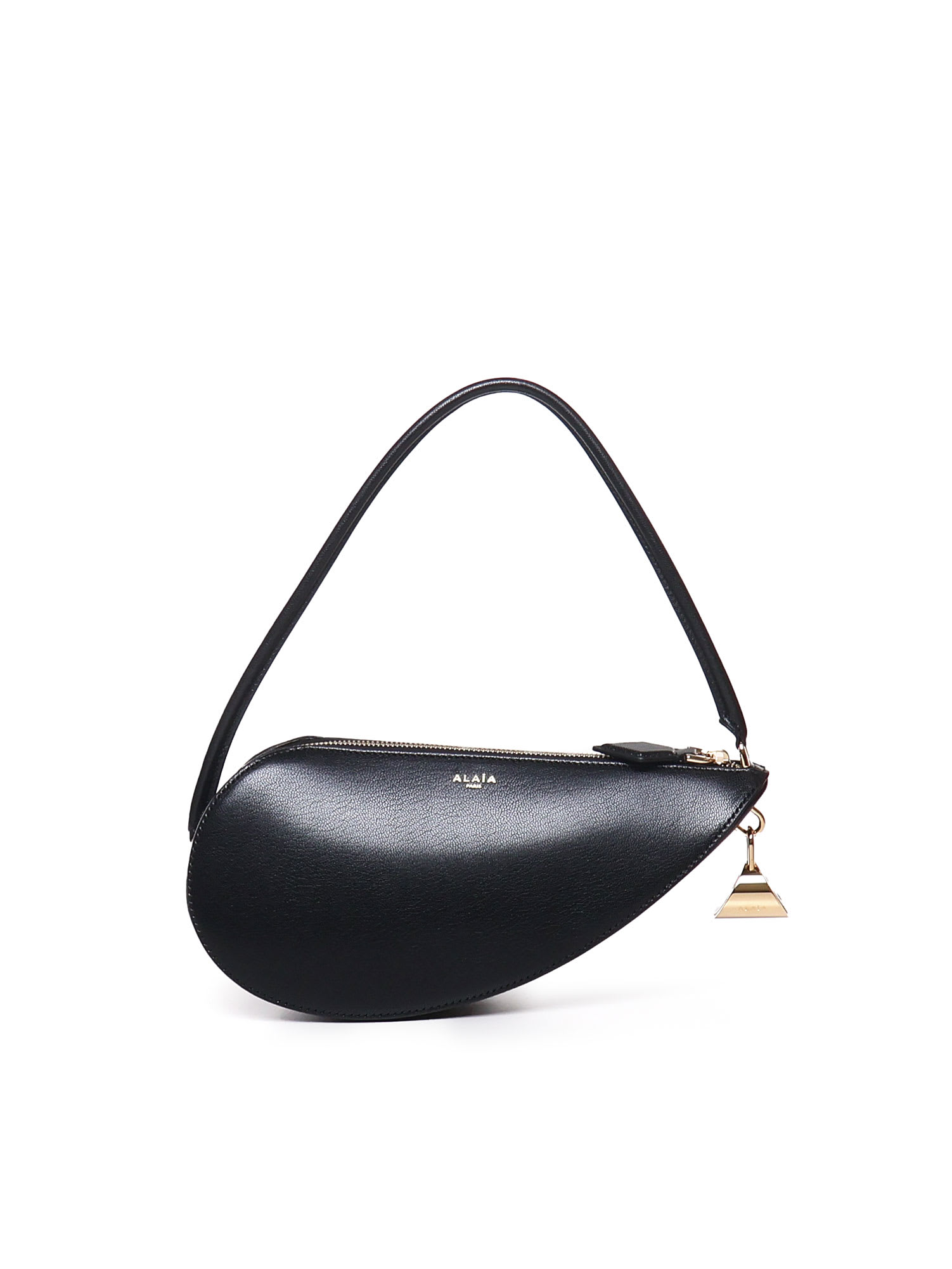 Shop Alaïa Le Demi Coeur Bag In Black