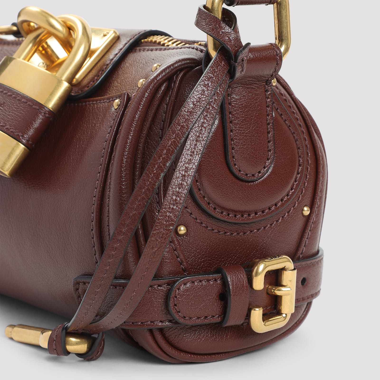 Chloé Brown Paddington Shoulder Bag In Brown