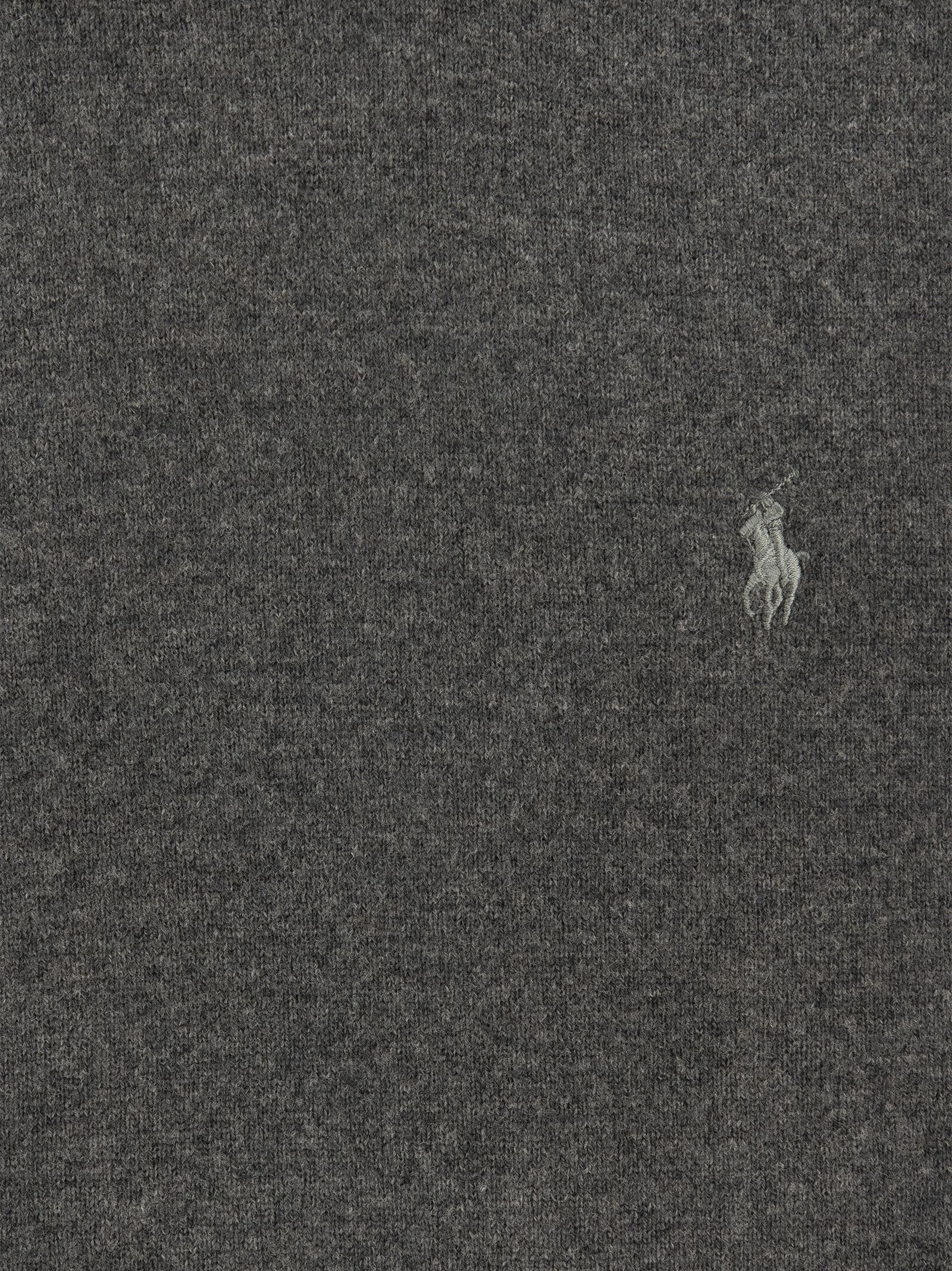 Polo Ralph Lauren Long Sleeve Crew Neck Pullover In Grey