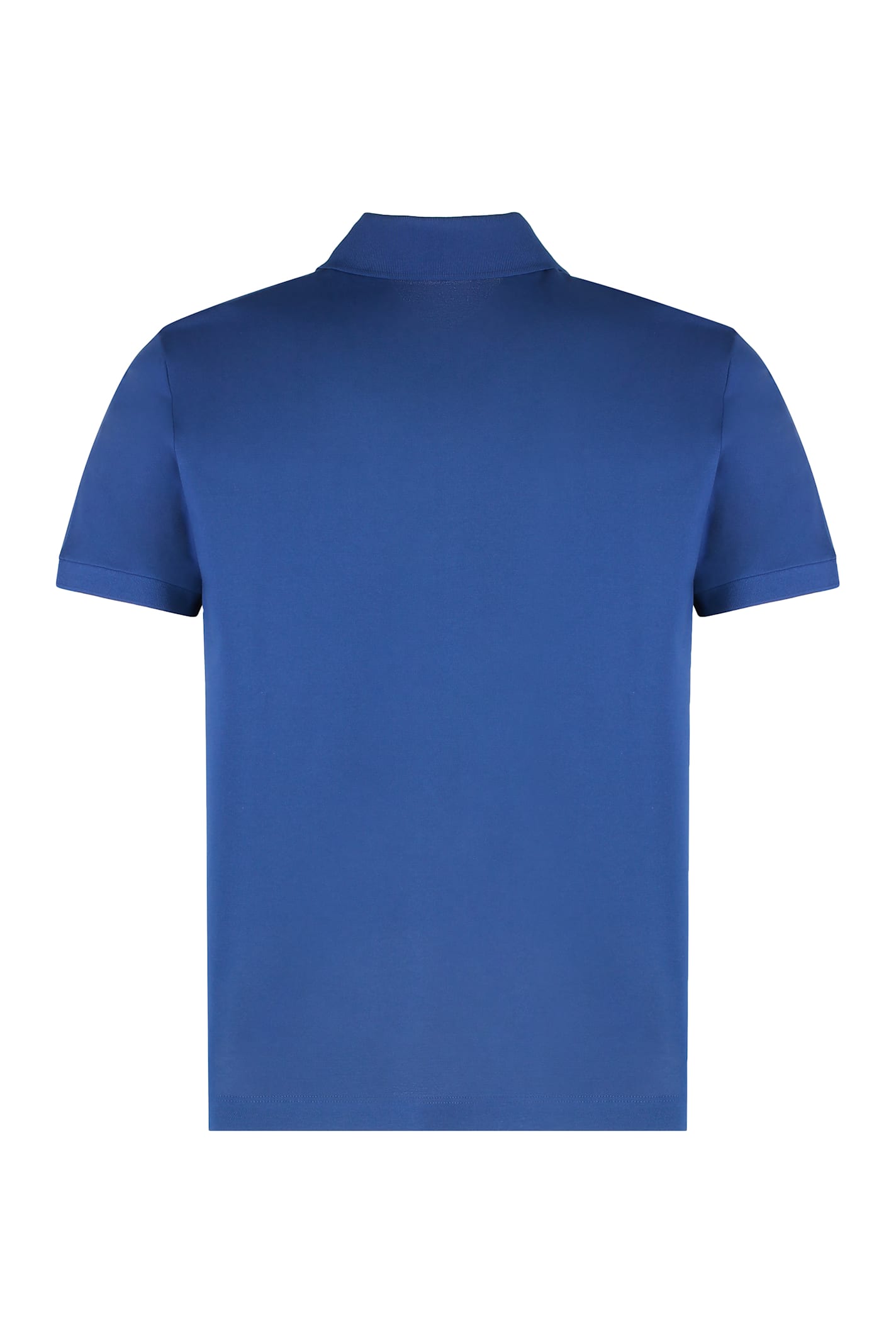 Paul&amp;shark Cotton Piquet Polo In Blue