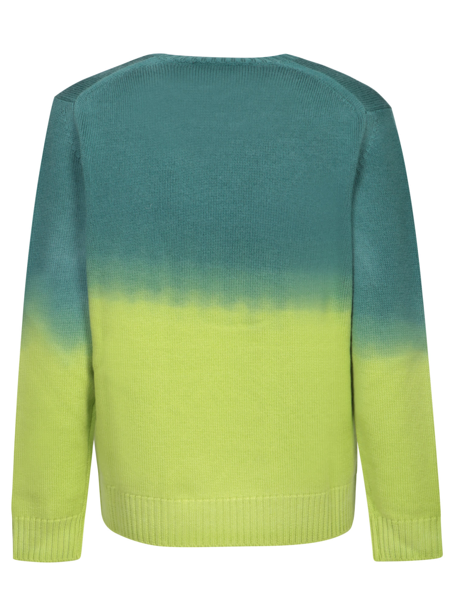 Shop Amaranto Degradã© Blue/green Sweater