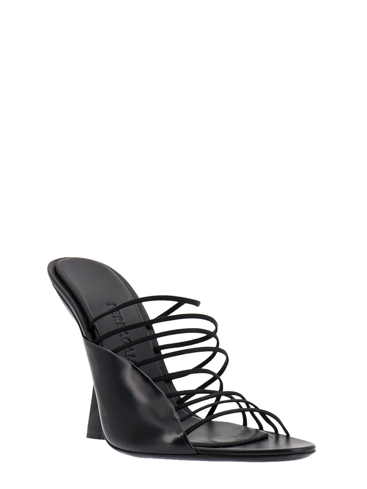 Shop Ferragamo Altaire Sandals In Black