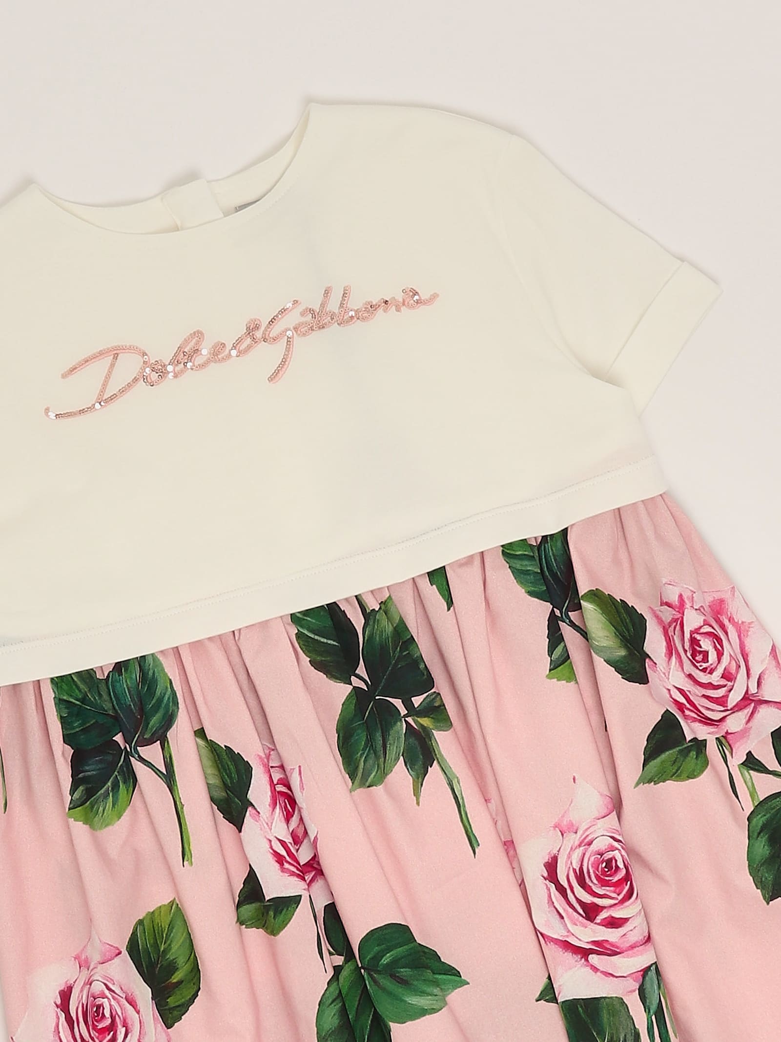 Dolce & Gabbana Dress S/s Dress In Pink