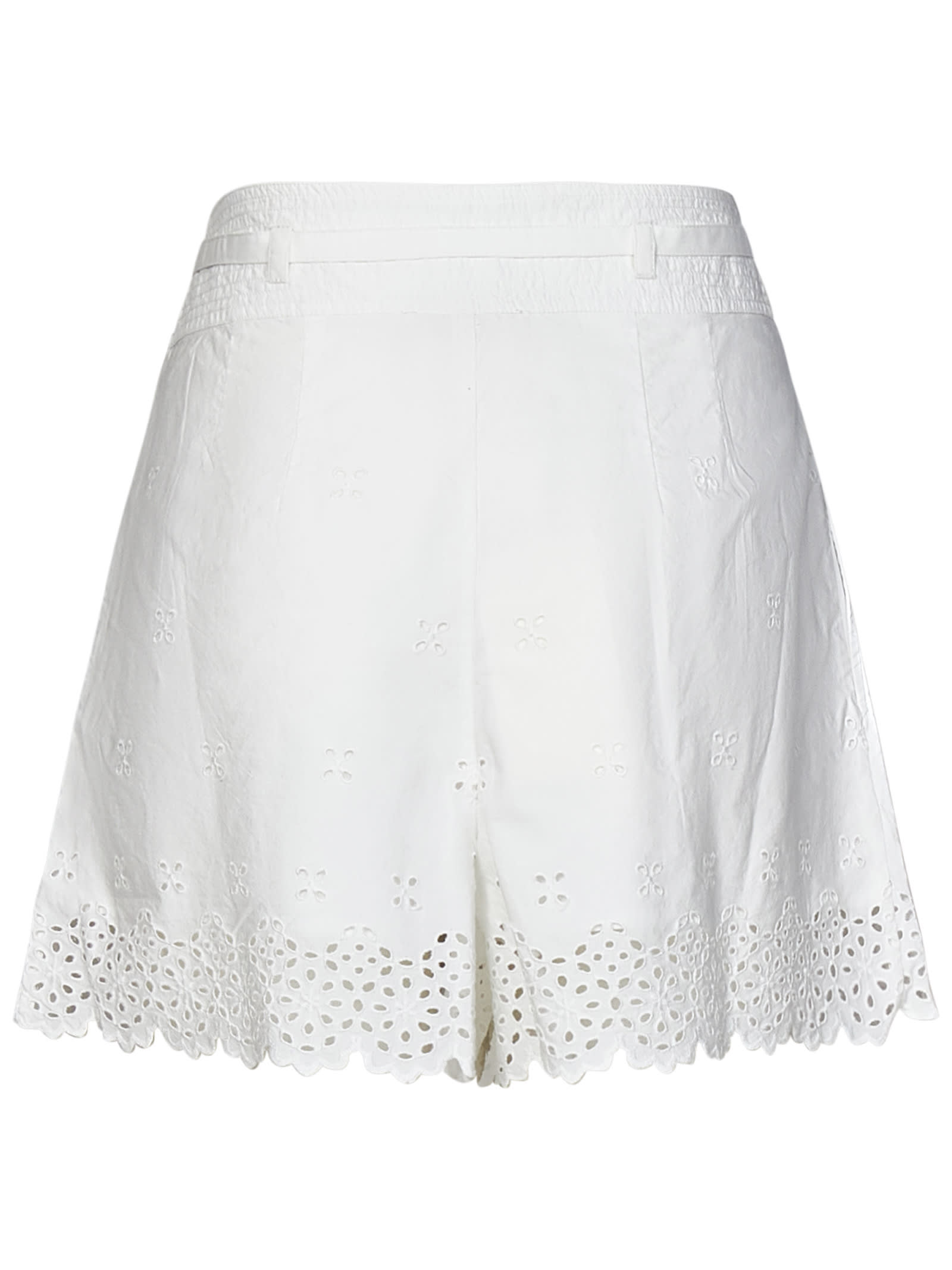 Shop Ulla Johnson Sabine Shorts In White
