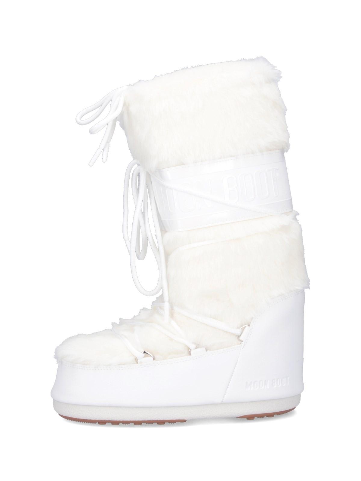Moon Boot Icon Faux Fur Boots