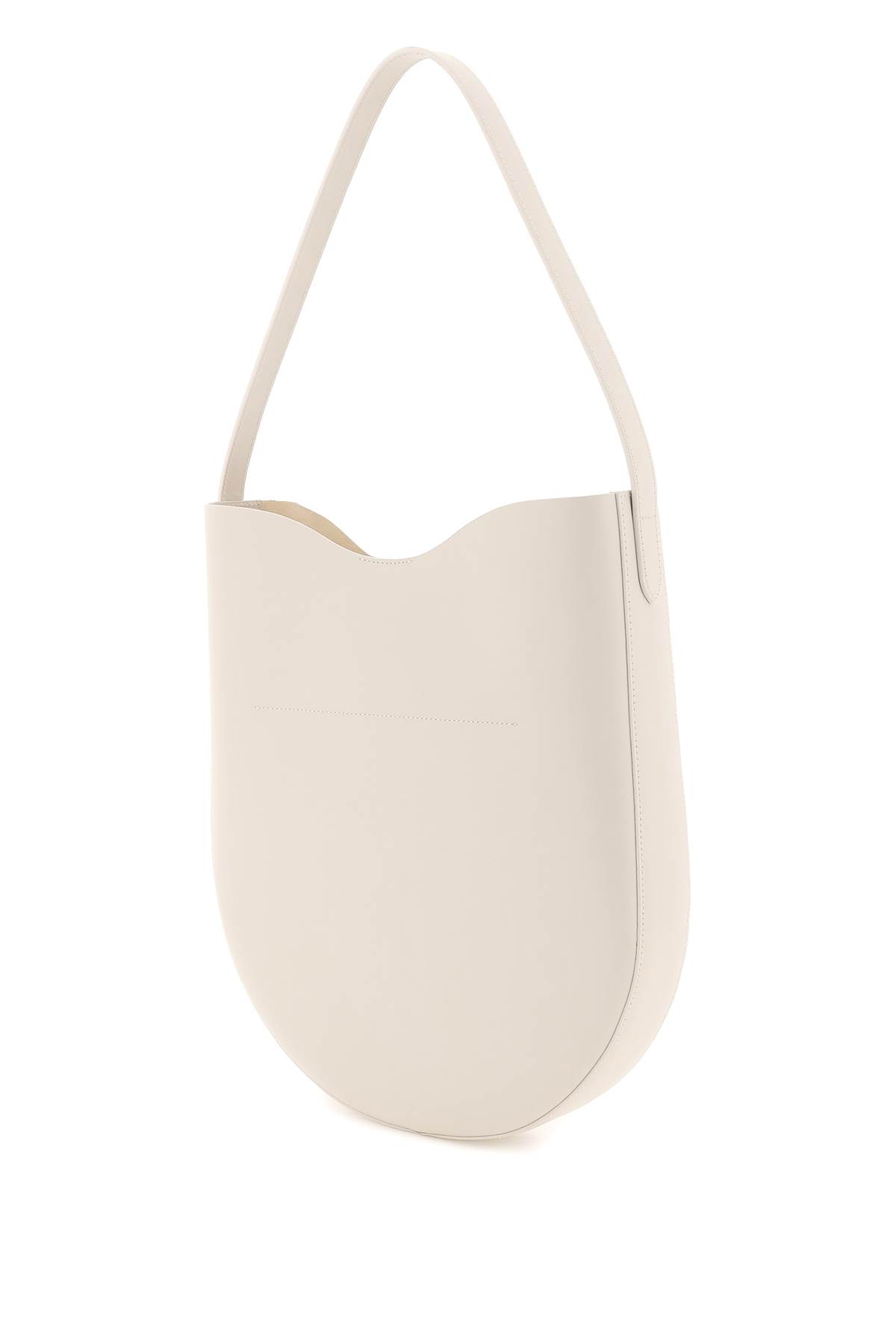 Shop Il Bisonte Shoulder Hobo Bag In Bianco Foca (white)