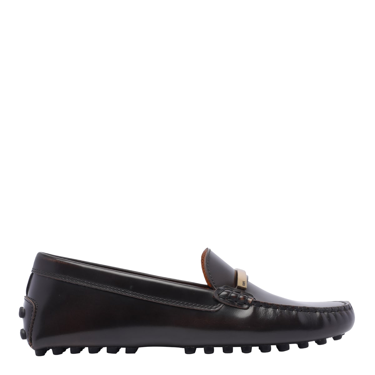 Shop Tod's Gommino Loafers In Black