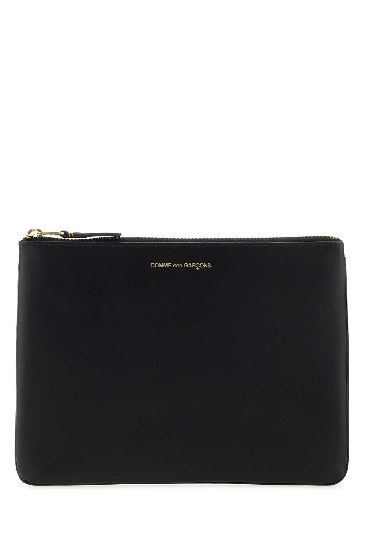 Comme des Garçons Black Leather Pouch