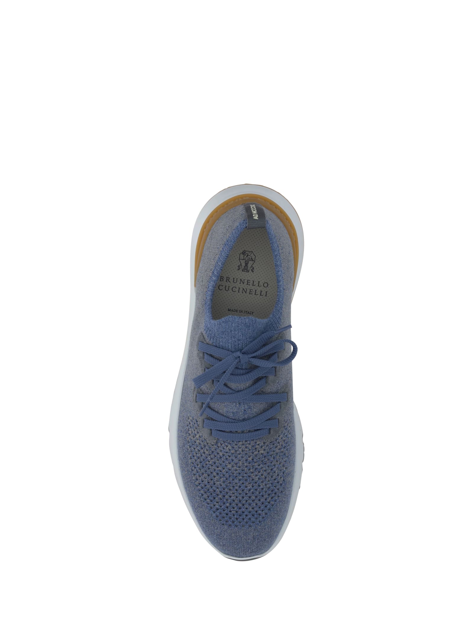 Shop Brunello Cucinelli Sneakers In Blue