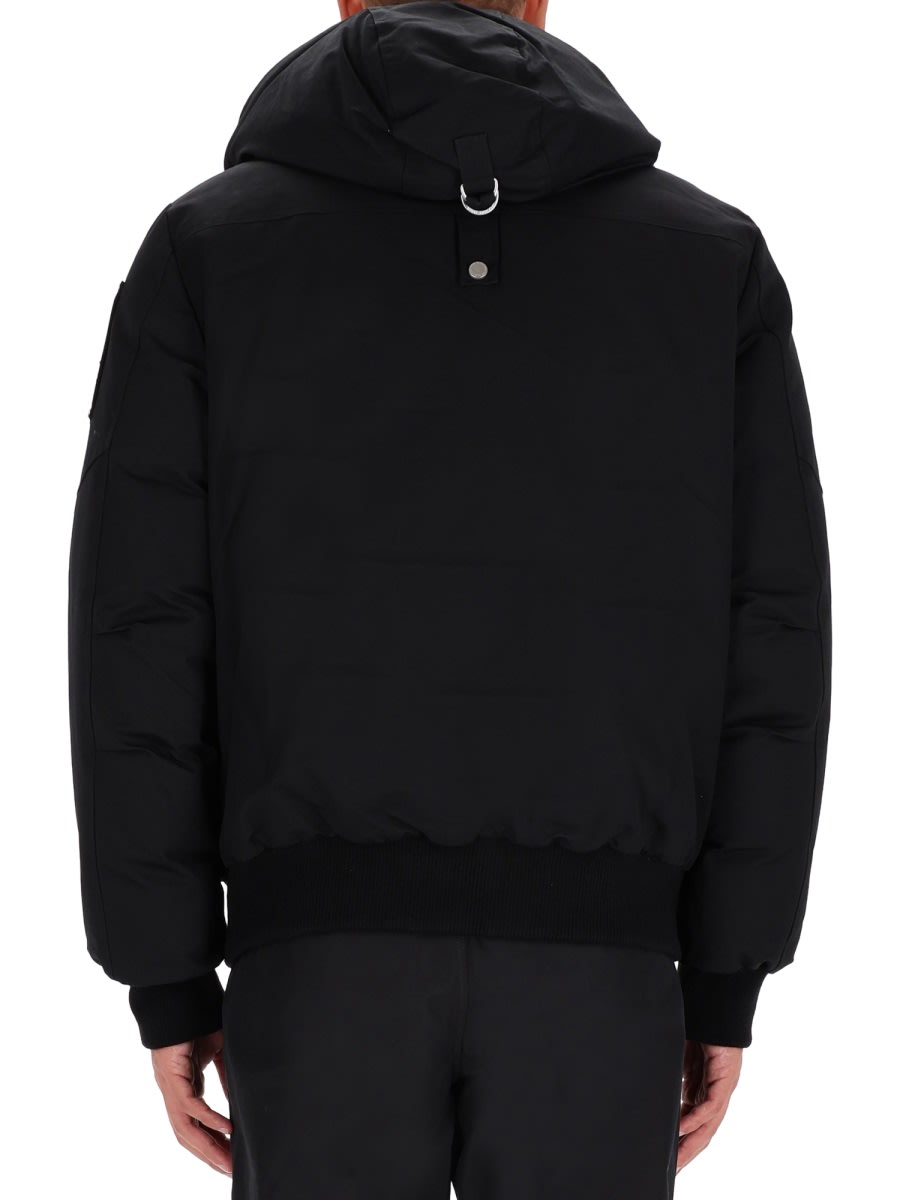Moose Knuckles Bomber Original Ballistic Neoshear In Black