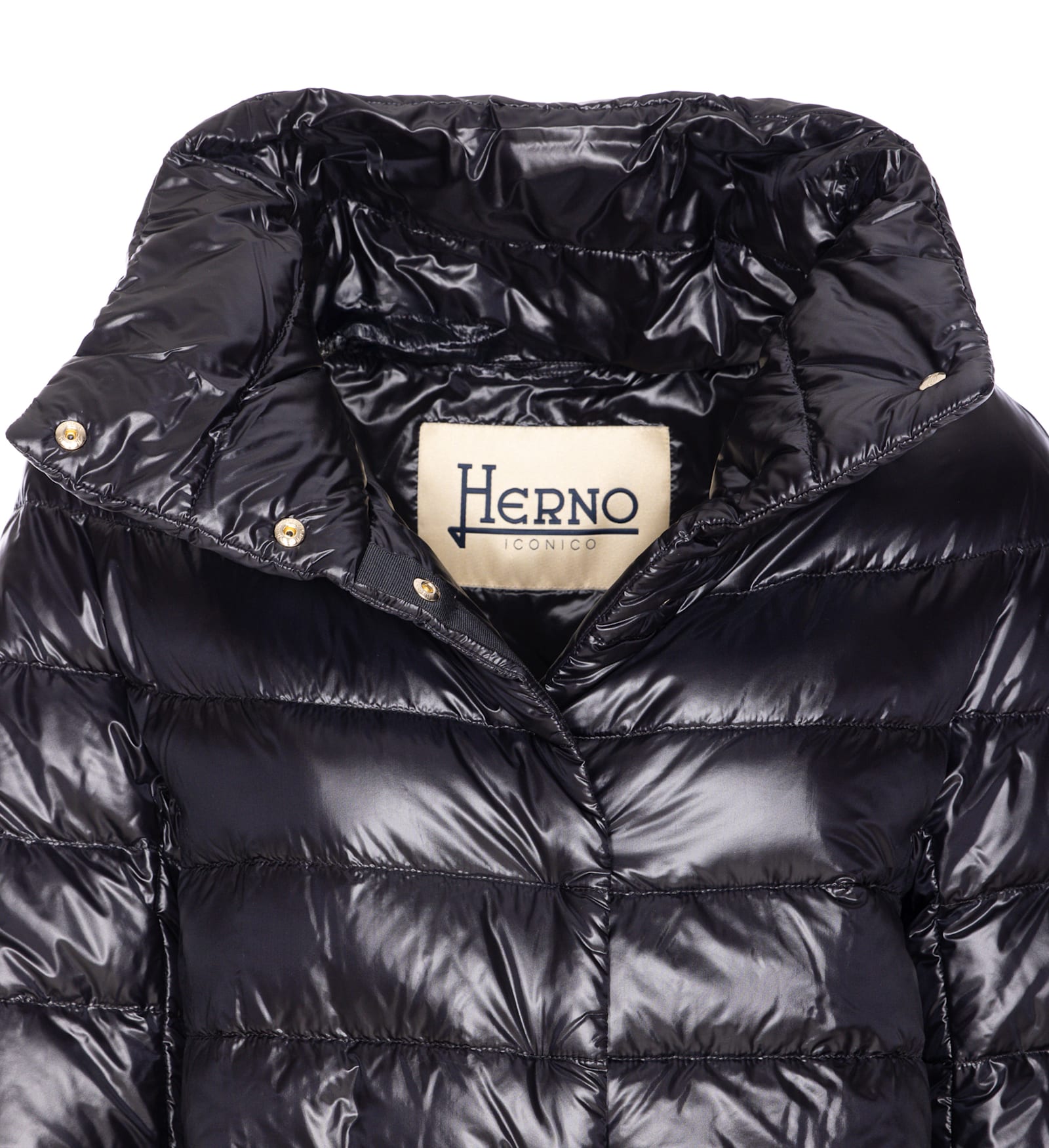 Herno Aminta Ultralight Down Jacket In Black