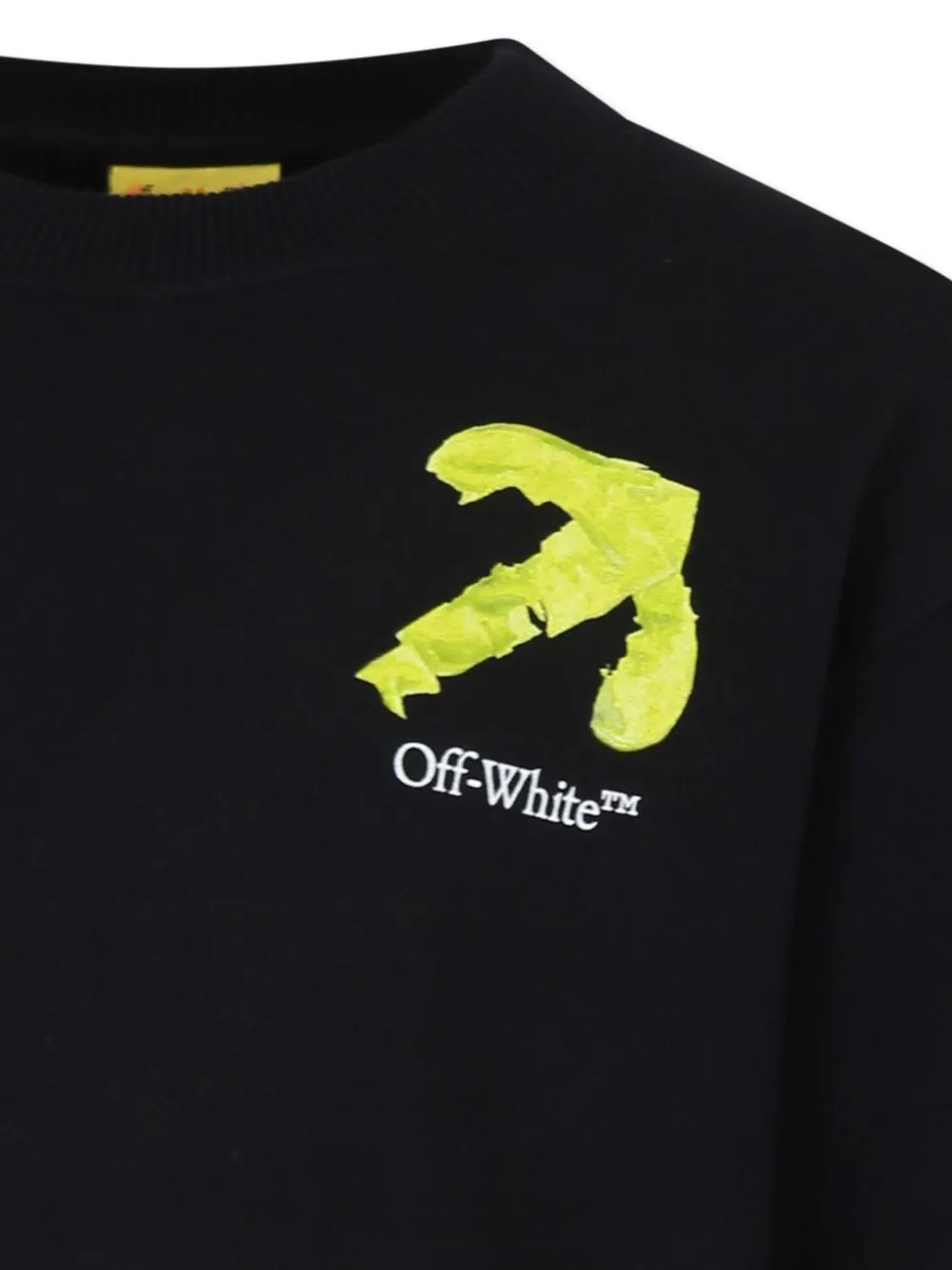 Shop Off-white Off White Sweaters Black