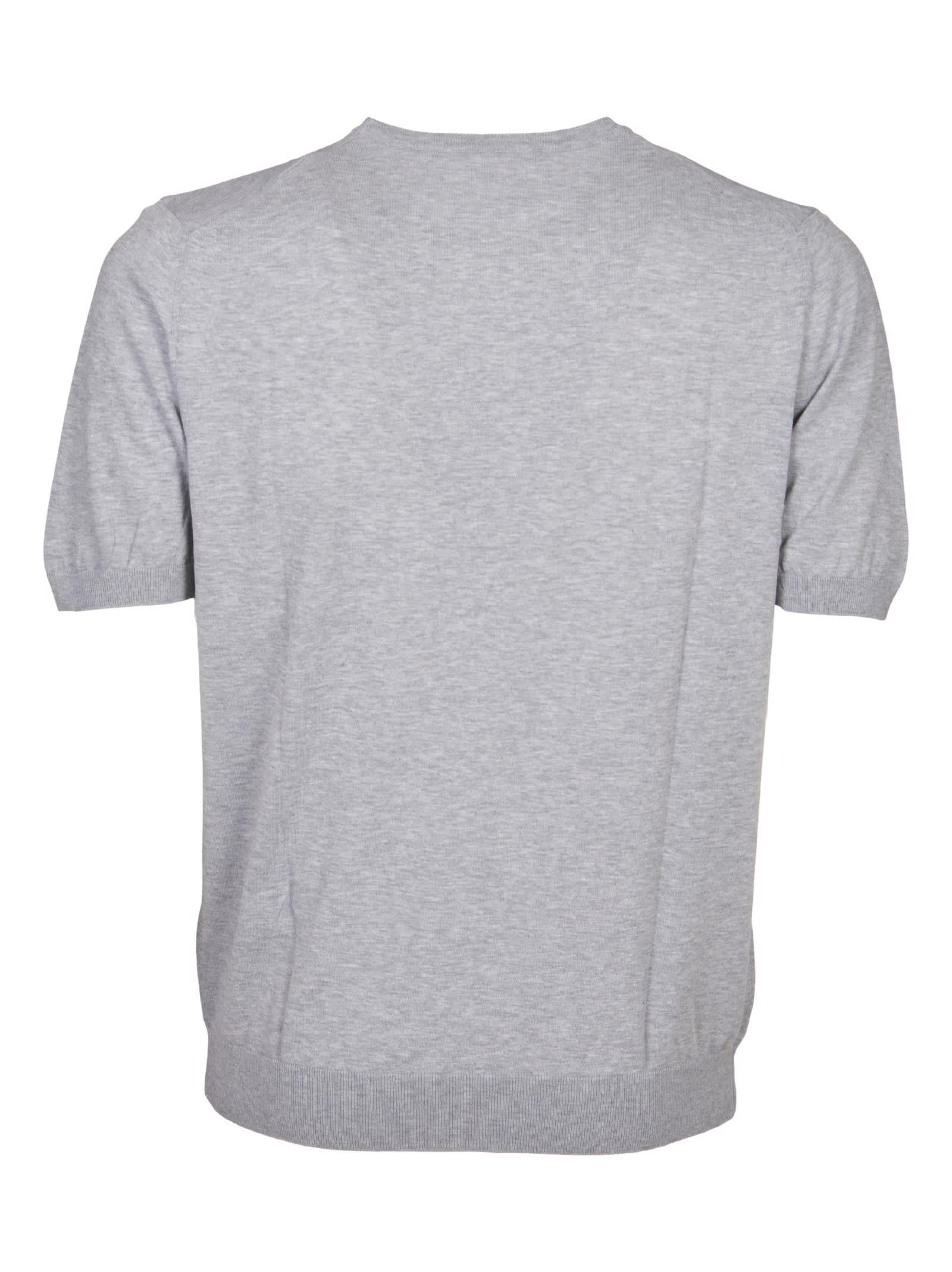 Shop Tagliatore T-shirt In Grey