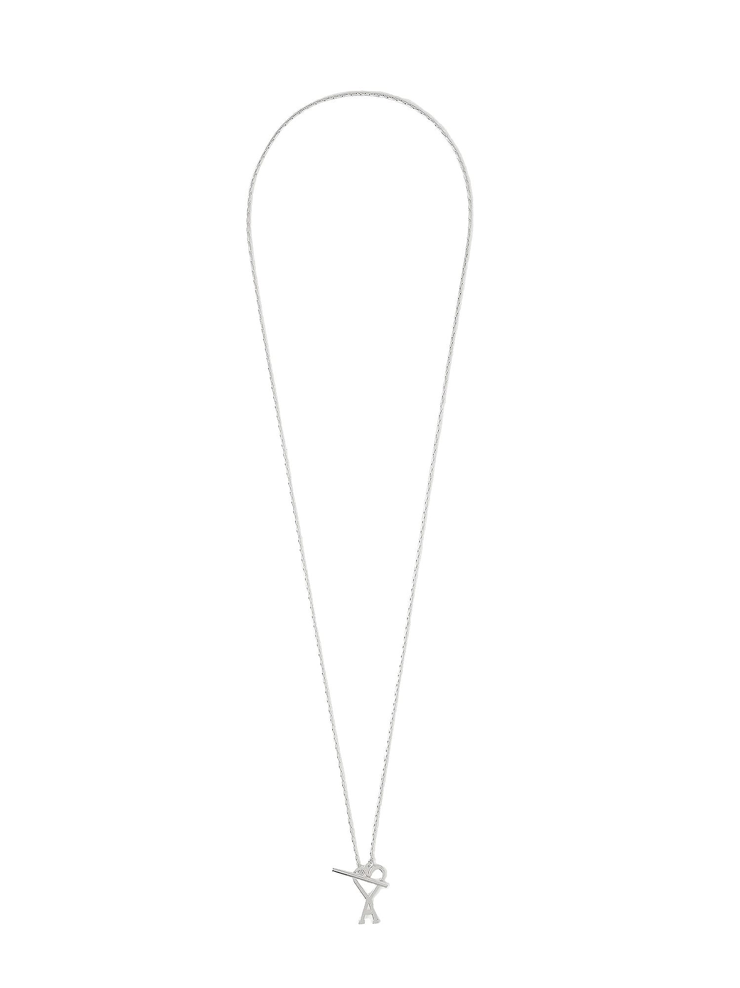 Shop Ami Alexandre Mattiussi Necklace In Silver