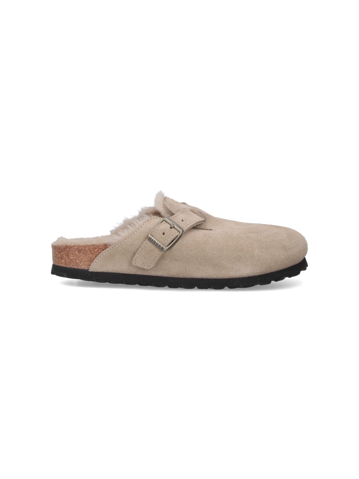 Birkenstock Mules Boston In Animal Print