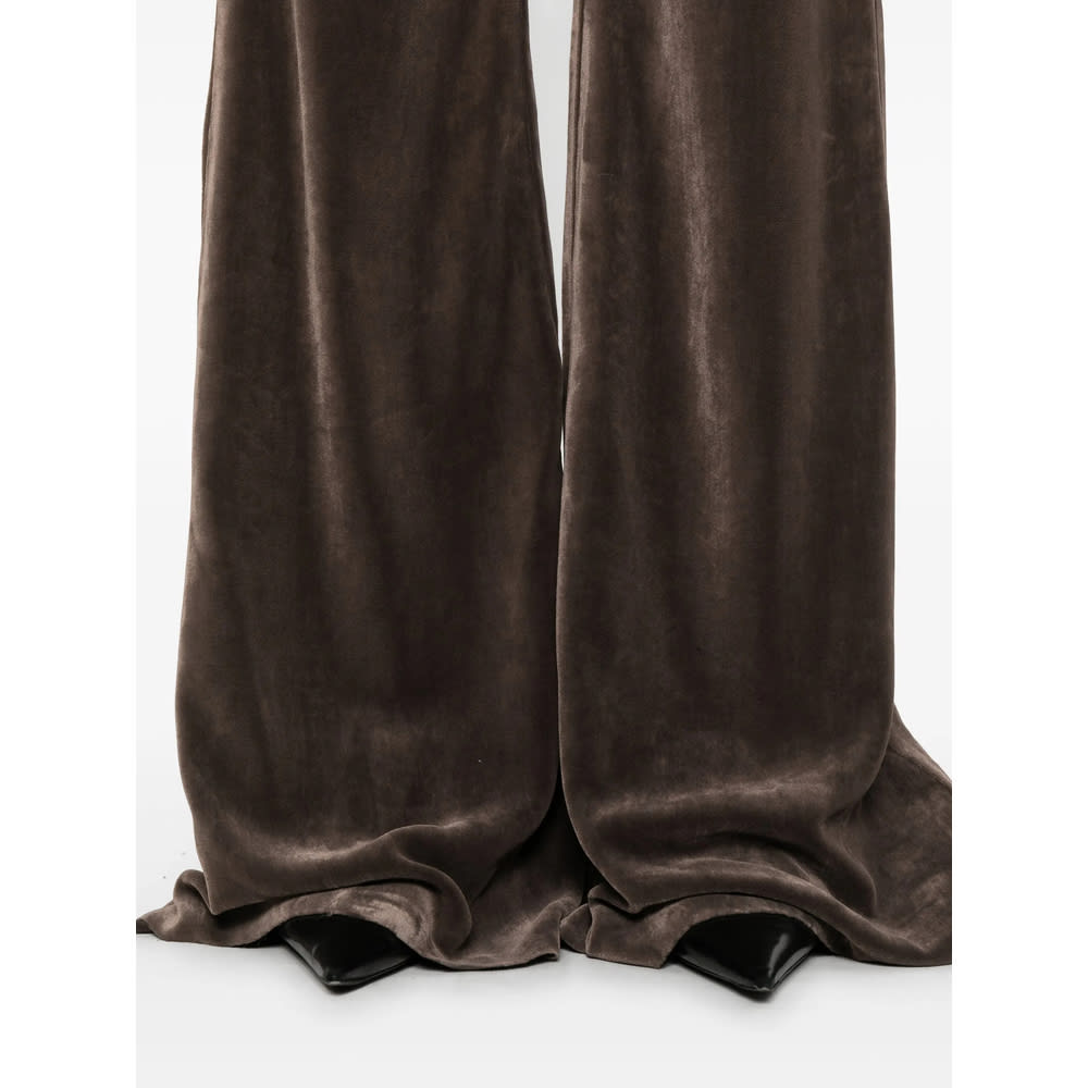 Rick Owens Pant In Brown
