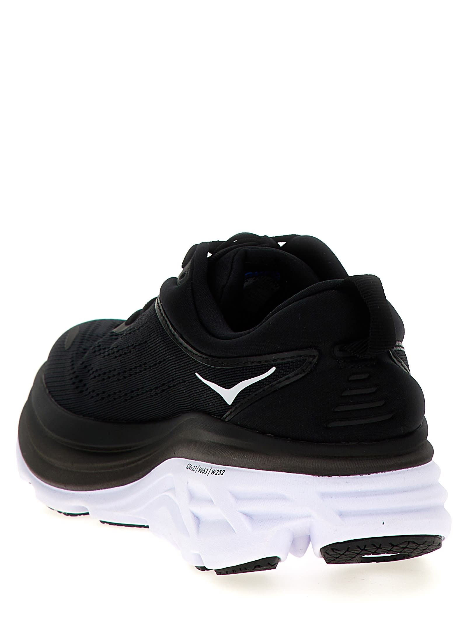 Hoka Black Logo Sneakers