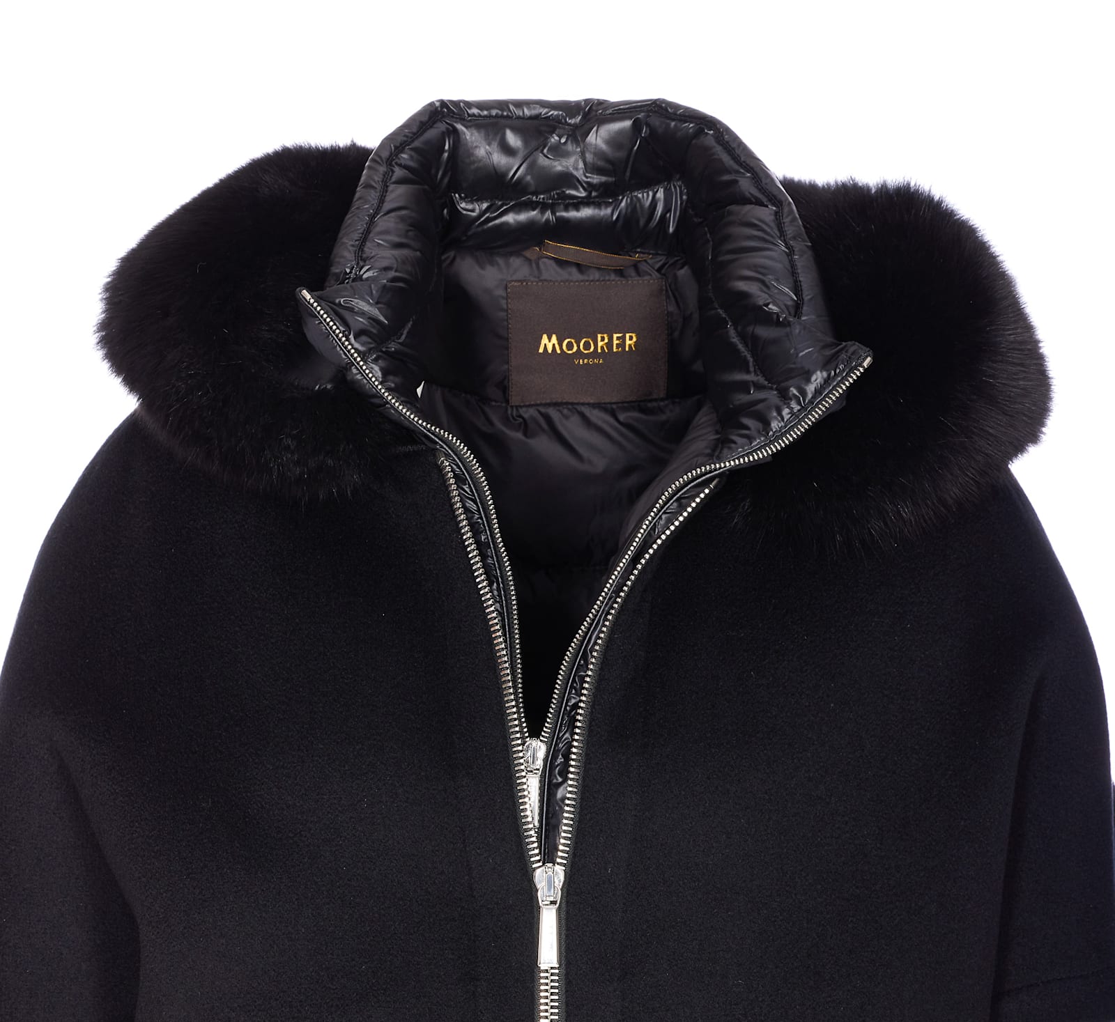 Moorer Pegaso Down Jacket In Black