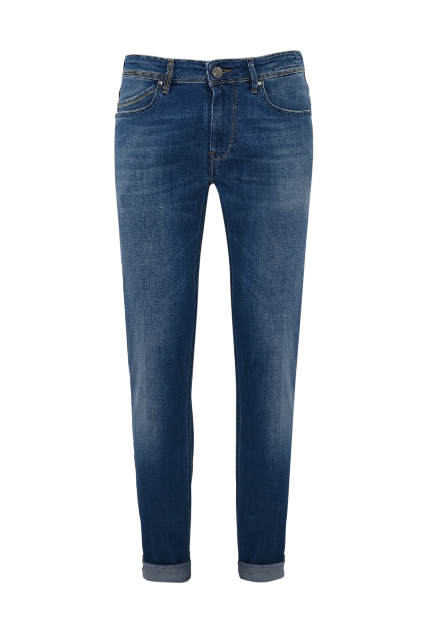 Re-hash Rubens-z Jeans In Stretch Denim In Blue