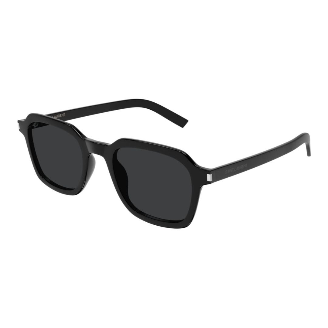 Shop Saint Laurent Sl 715lim-001 Black-black-black