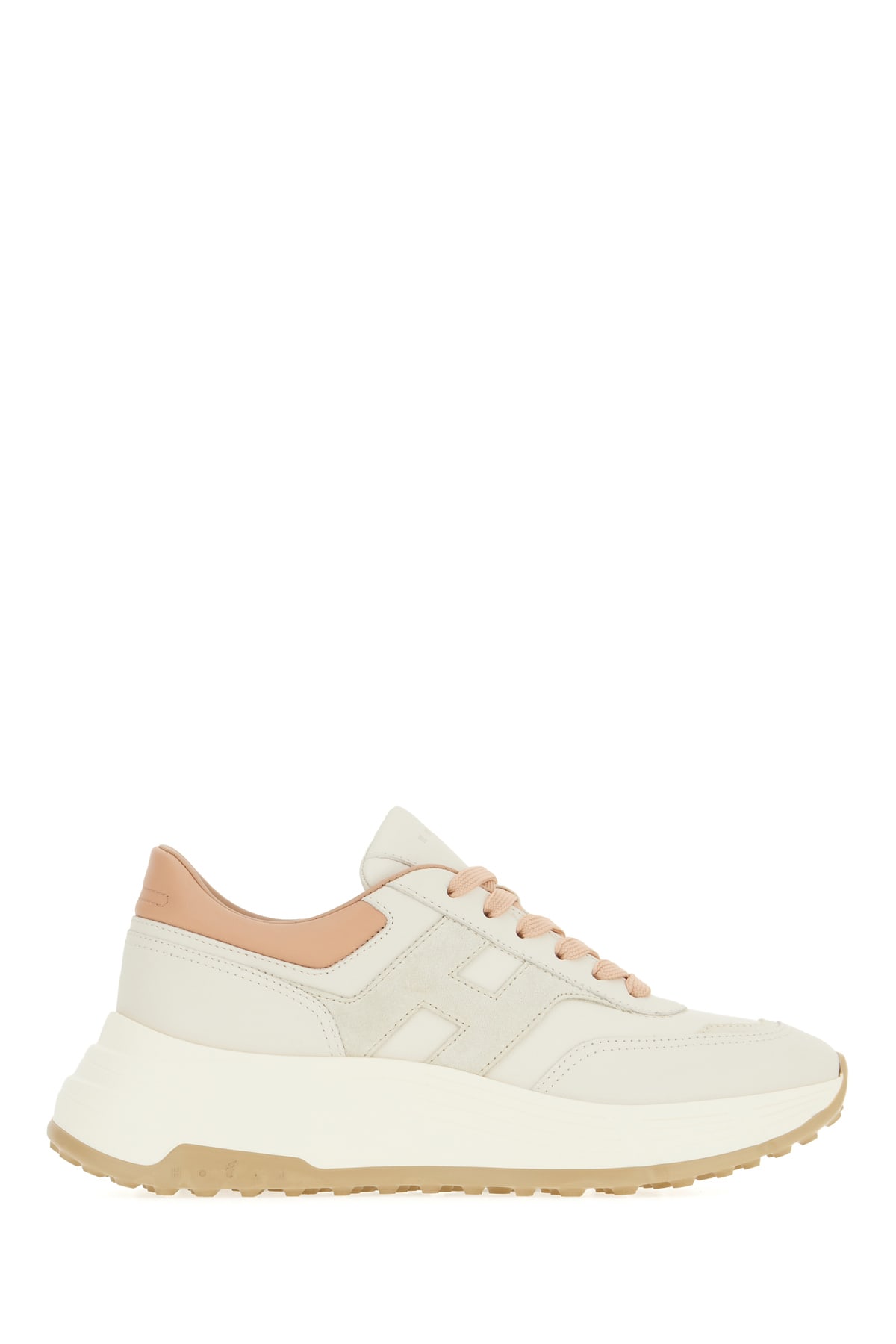 Hogan Footwear With Sole Contrast And Perforated Toe